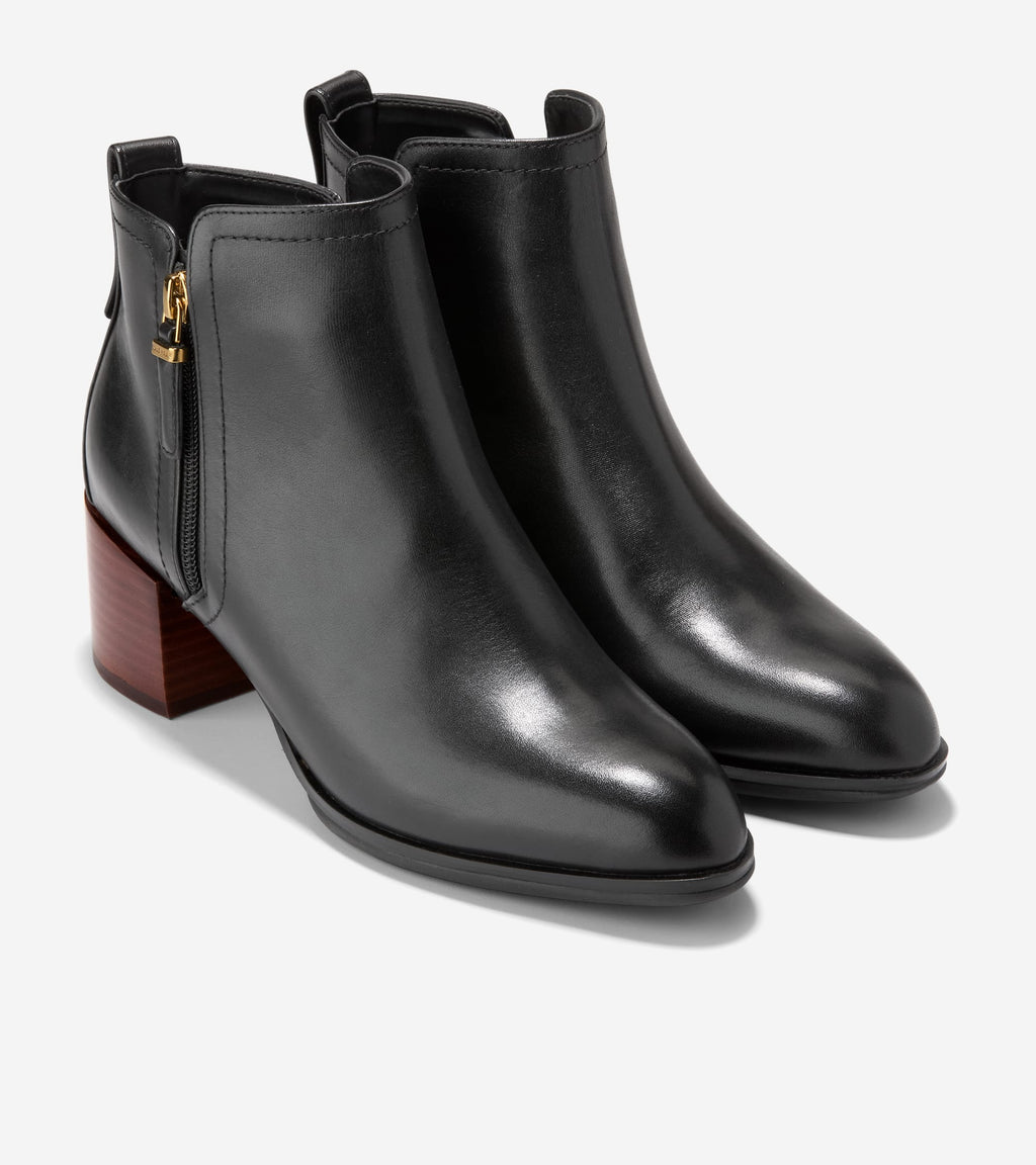 Women's Haisley Ankle Boots-Black