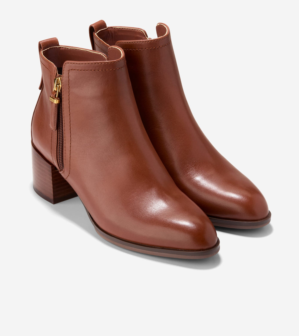 Women's Haisley Ankle Boots-Cuoio