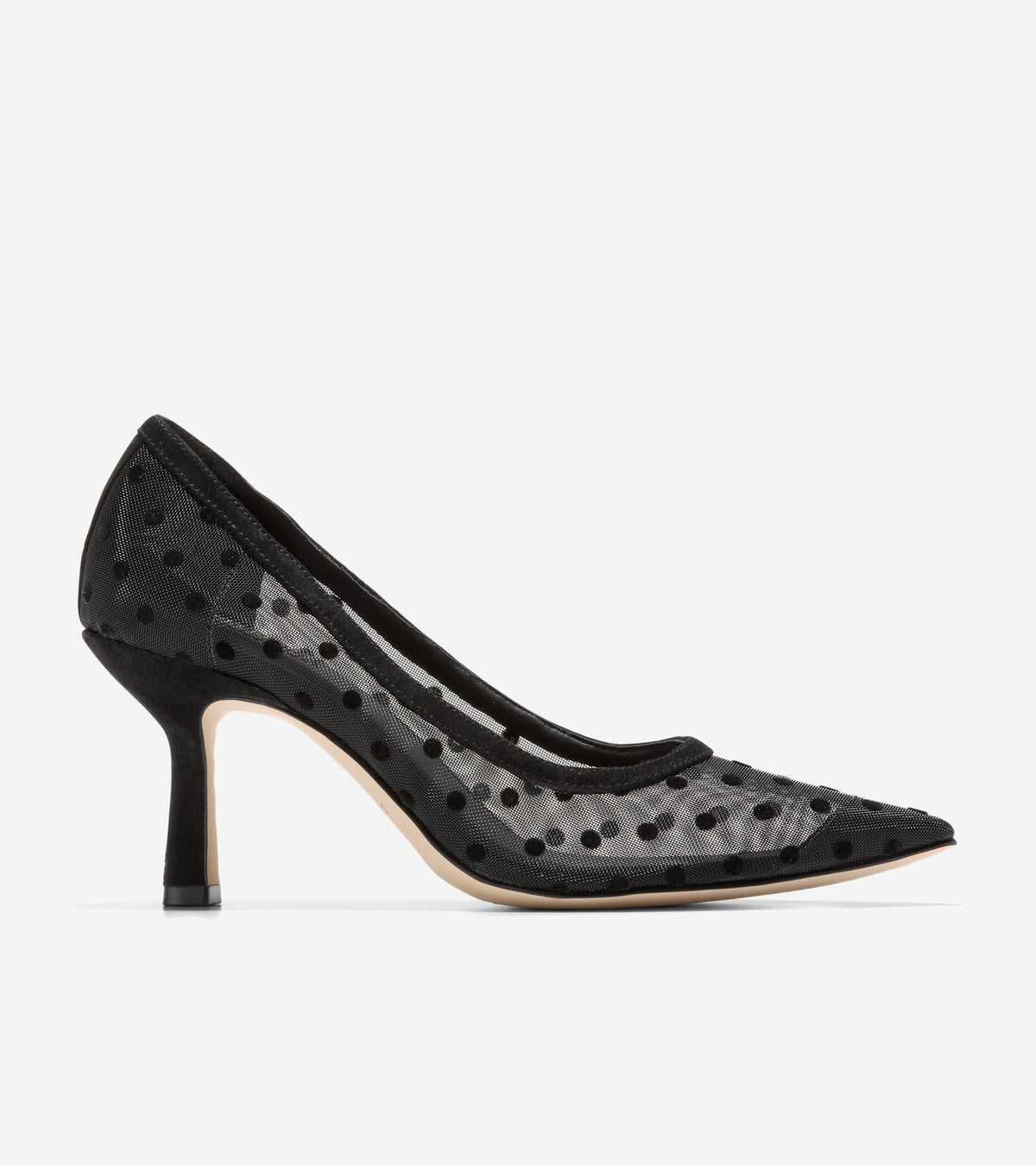 Women's Hansell Pumps-Black Polka Dot-Black