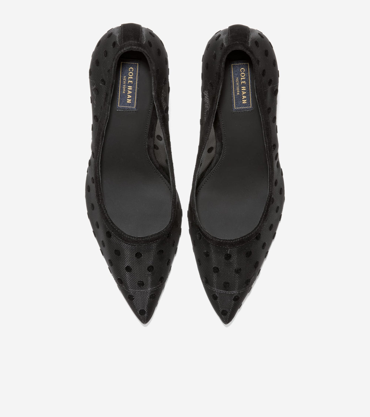 Women's Hansell Pumps-Black Polka Dot-Black