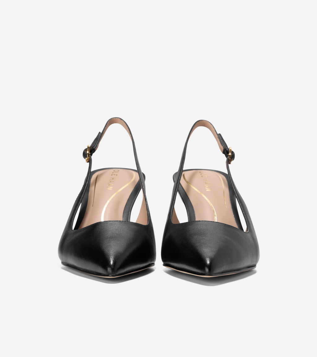 Women's Hansell Sling Back Pumps-Black