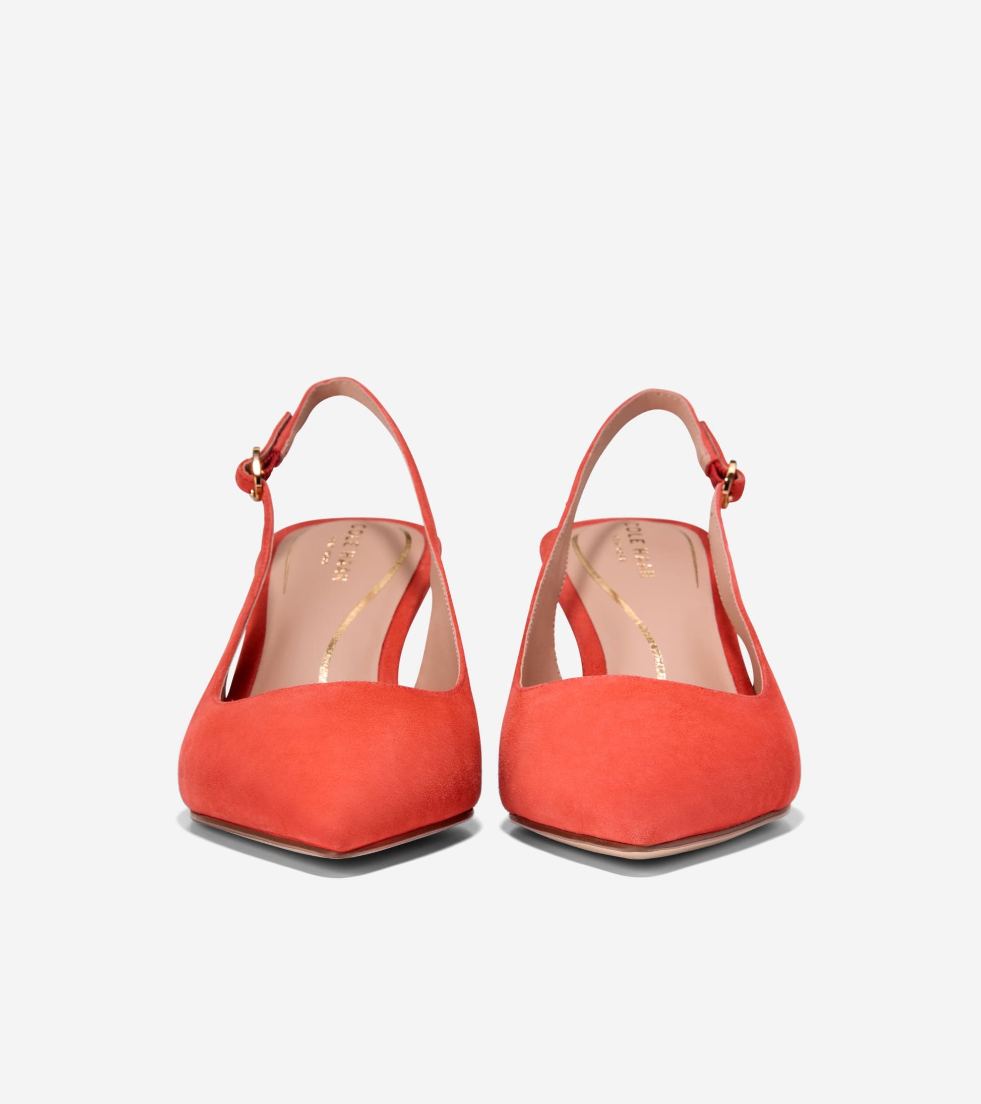 Women's Hansell Slingback Pumps-Summer Fig-Stacked Heel