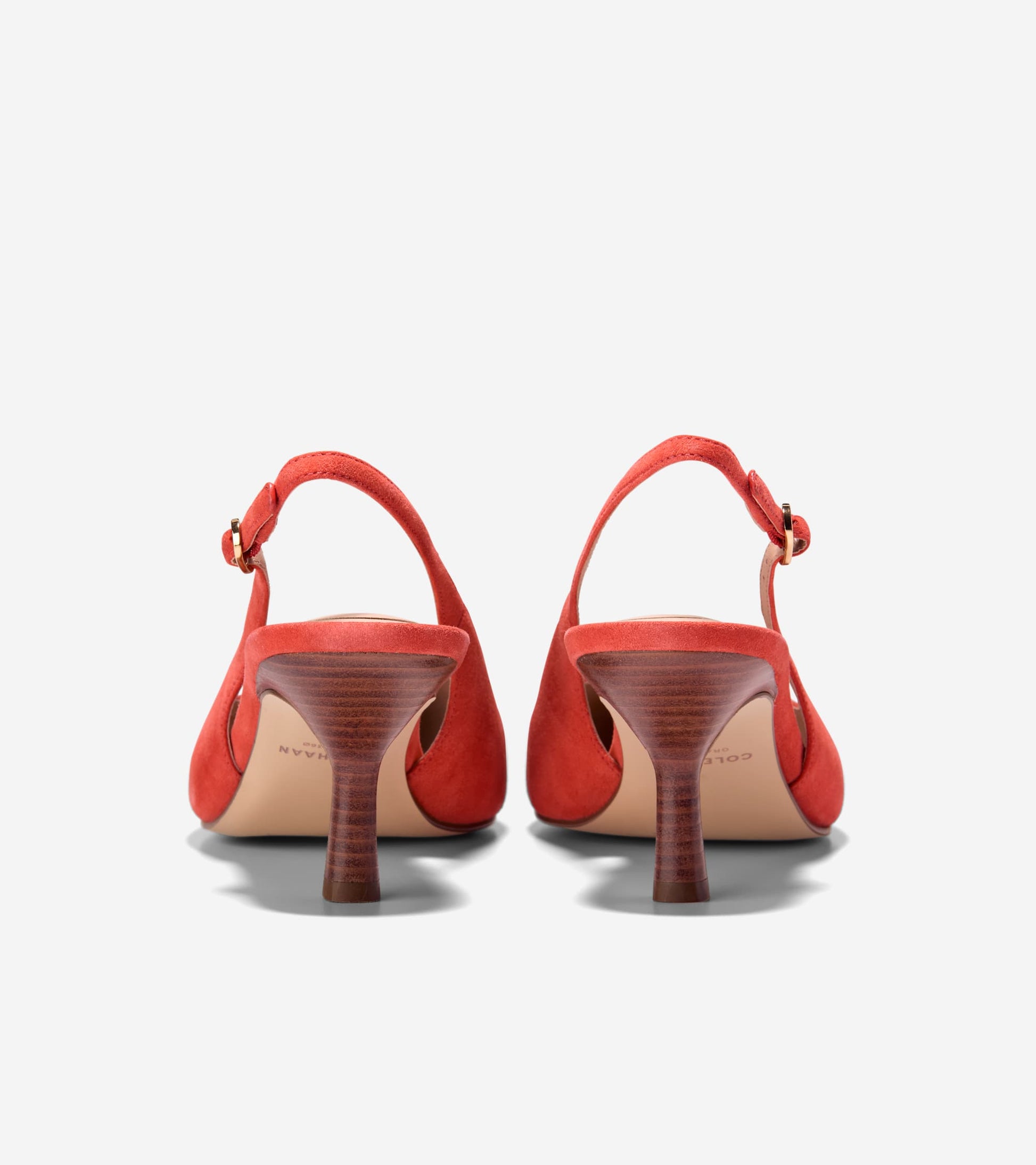 Women's Hansell Slingback Pumps-Summer Fig-Stacked Heel