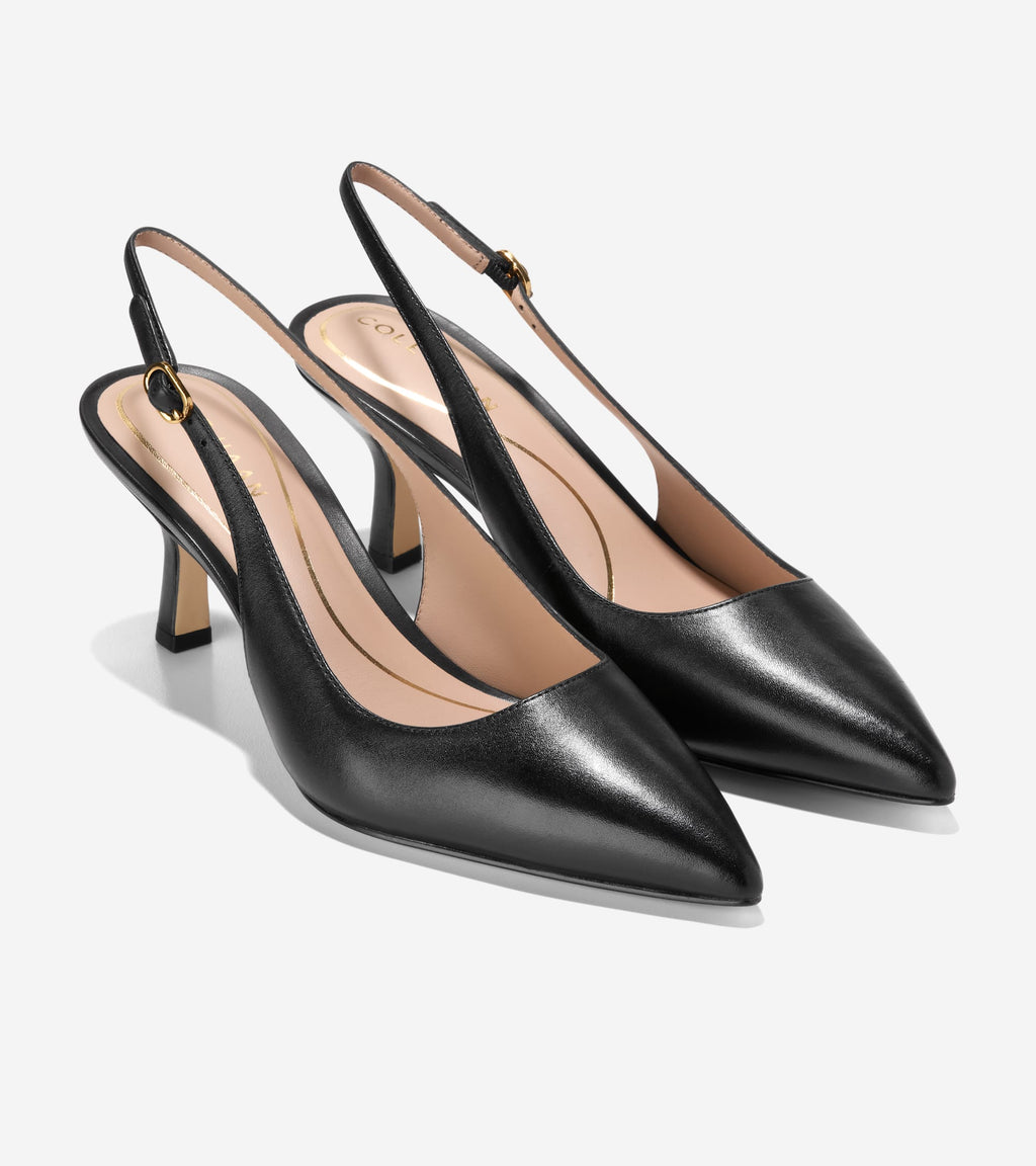 Women's Hansell Sling Back Pumps-Black