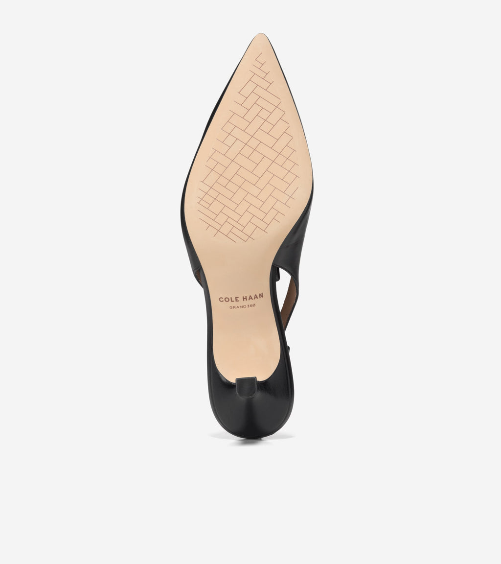 Women's Hansell Sling Back Pumps-Black