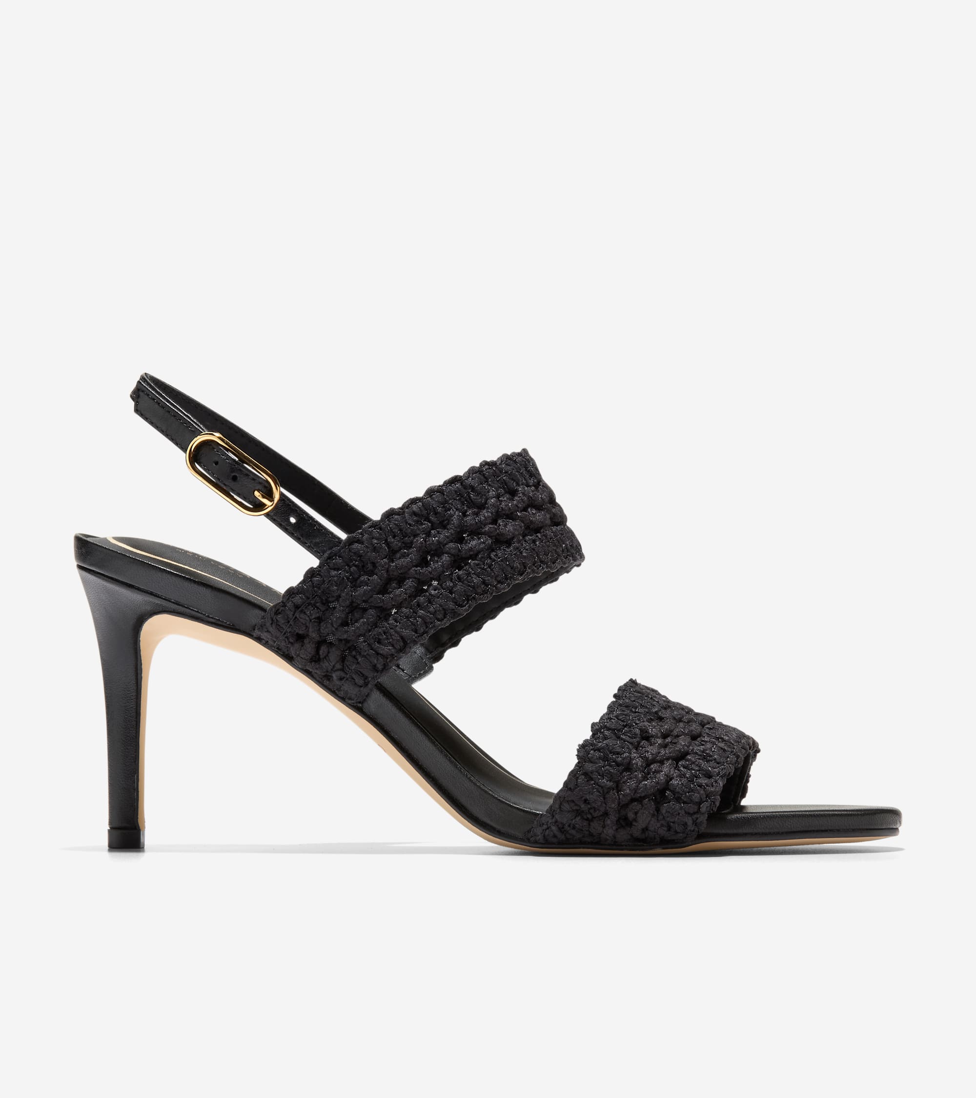 Women's Harlan Double Band Sandals in Black | Cole Haan