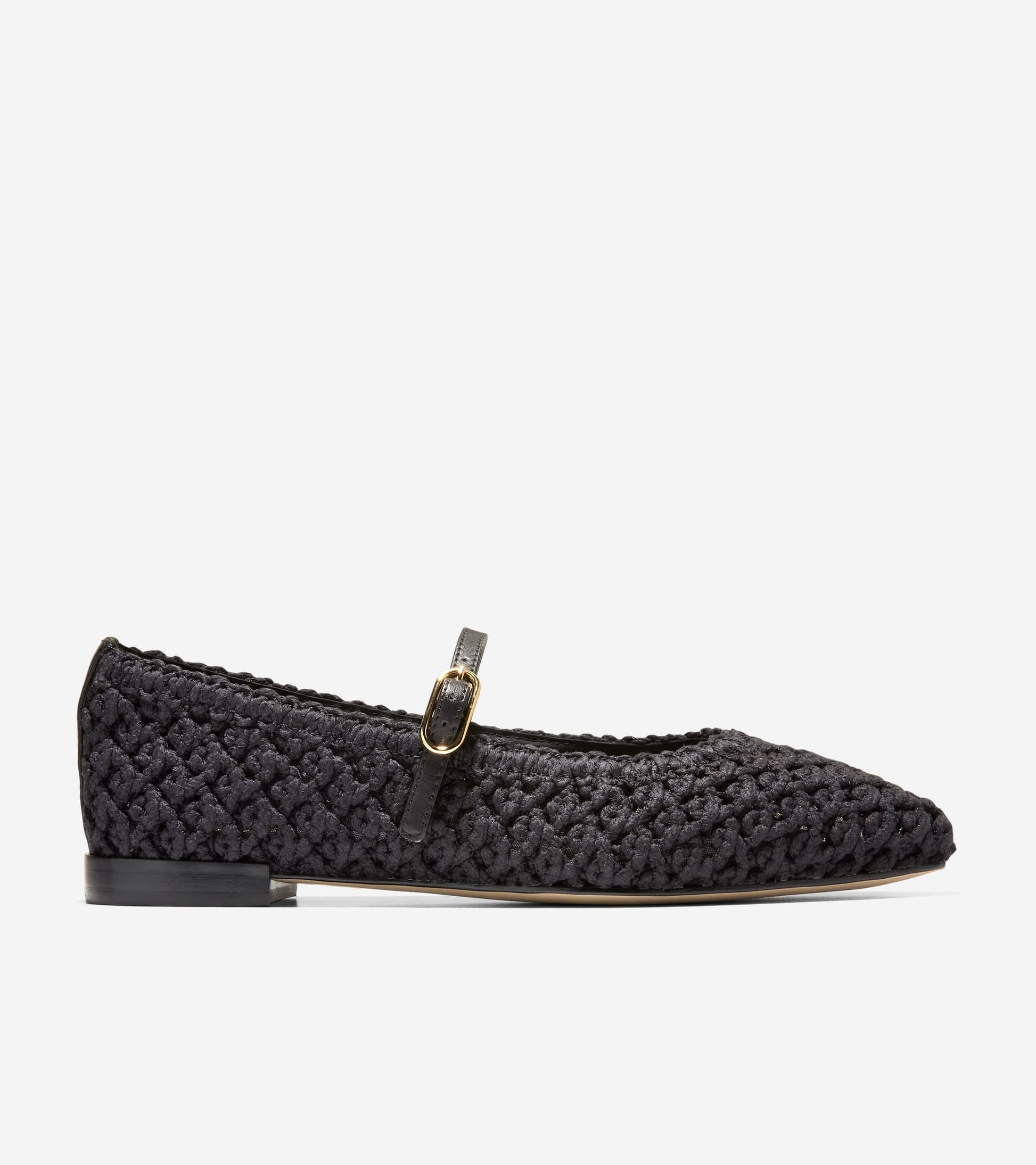 Women's Harlan Mary Jane Ballet Flats-Black