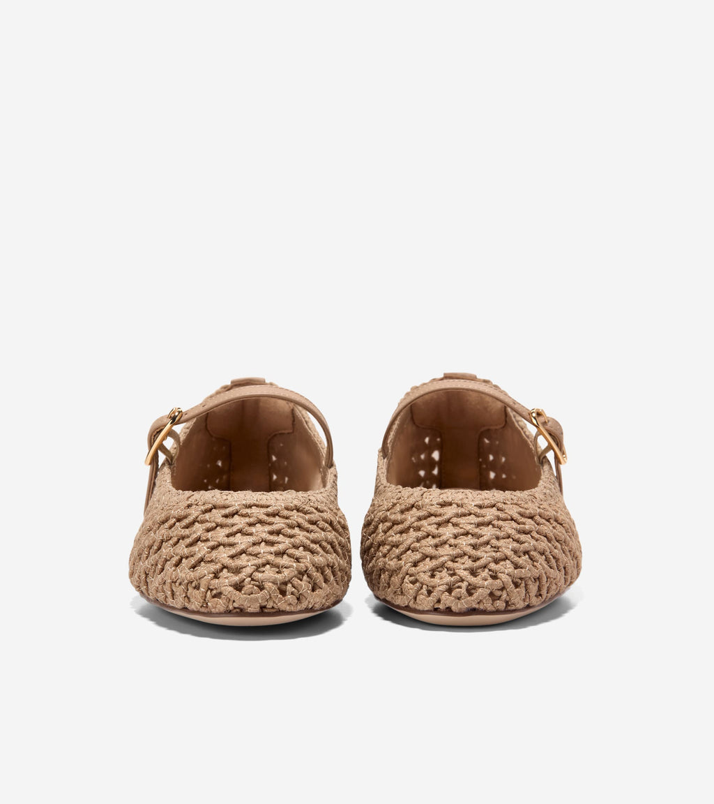 Women's Harlan Mary Jane Ballet Flats-Tuscan Sand