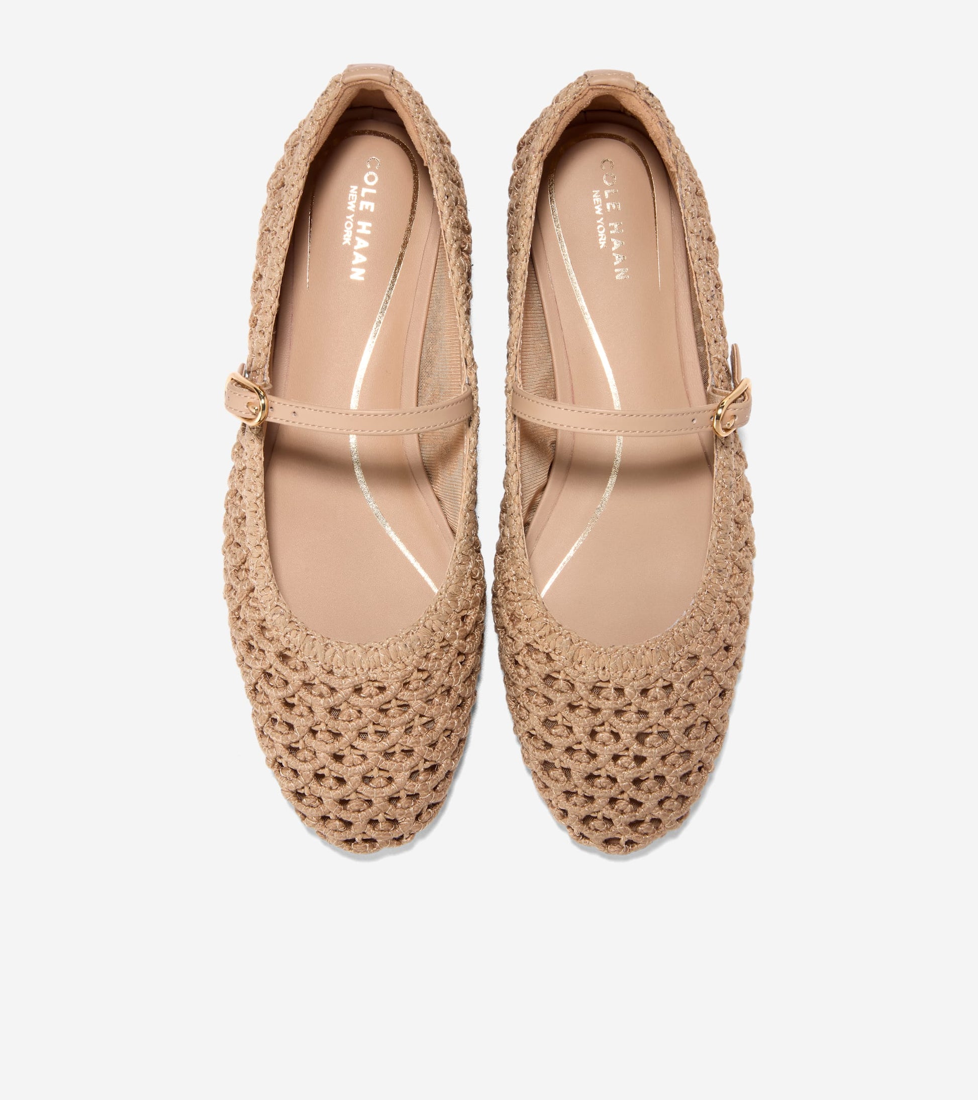 Women's Harlan Mary Jane Ballet Flats-Tuscan Sand