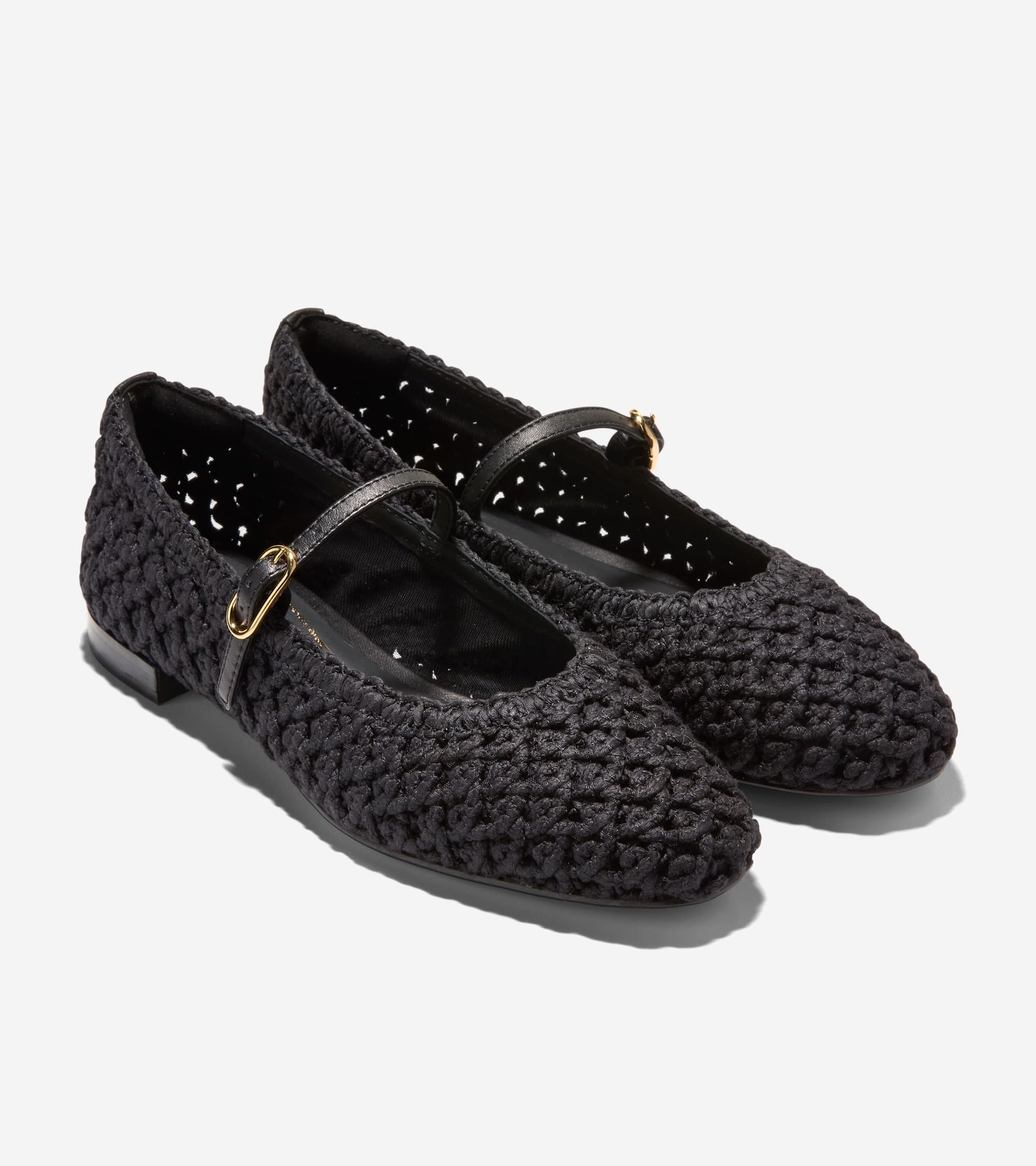 Women's Harlan Mary Jane Ballet Flats-Black