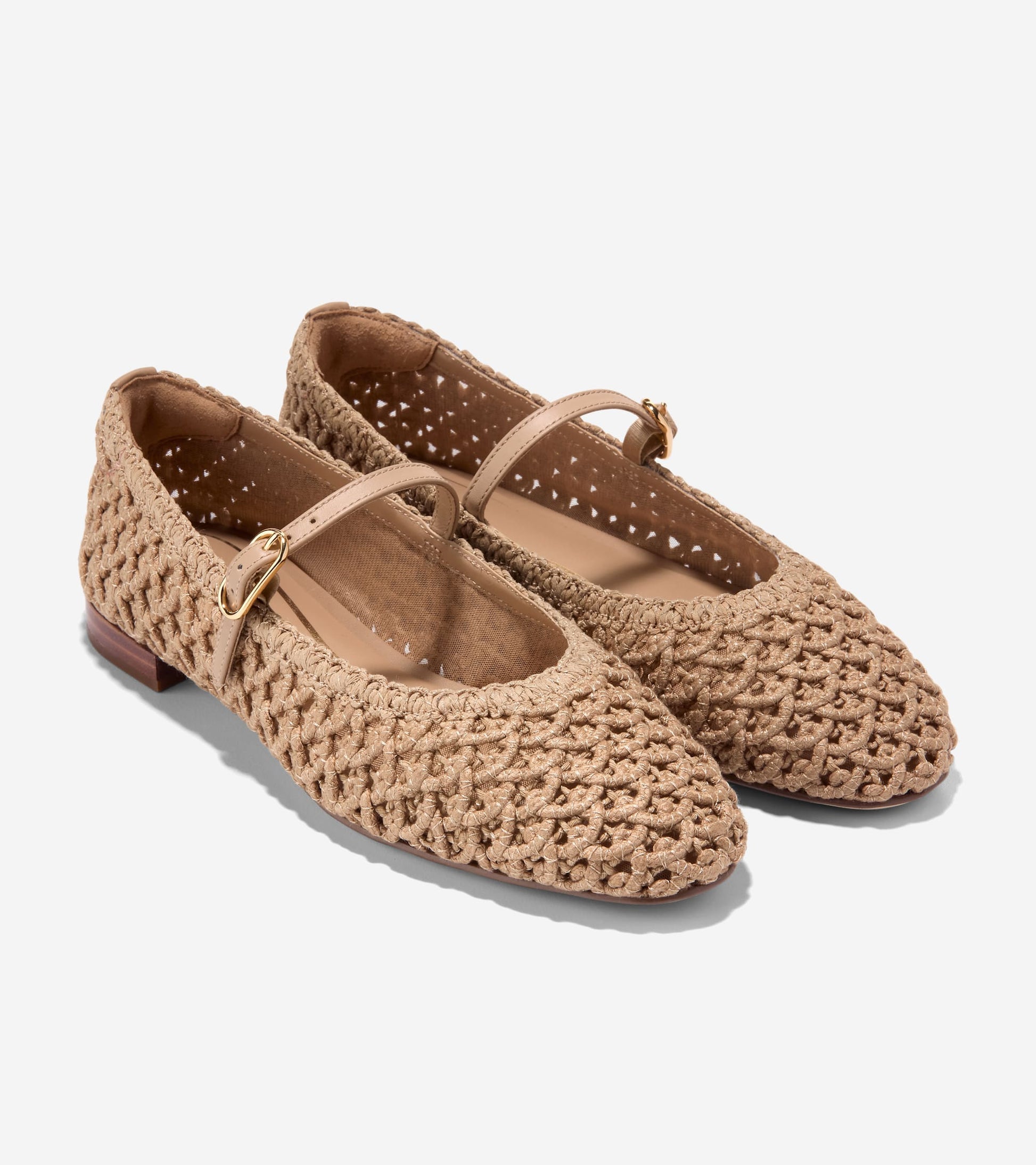 Women's Harlan Mary Jane Ballet Flats-Tuscan Sand