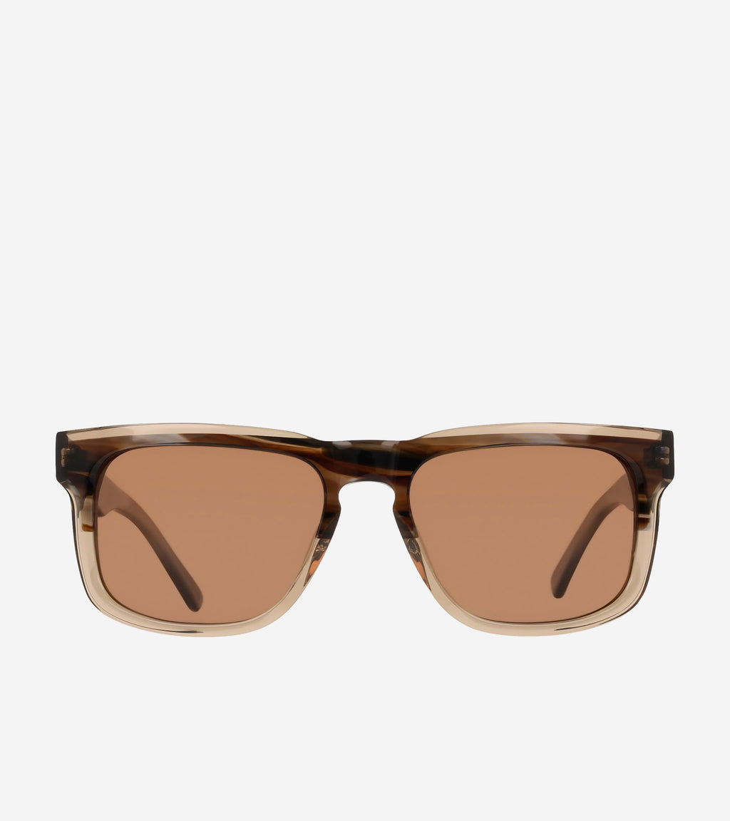 Men's Heritage Refined Rectangle-Brown Horn