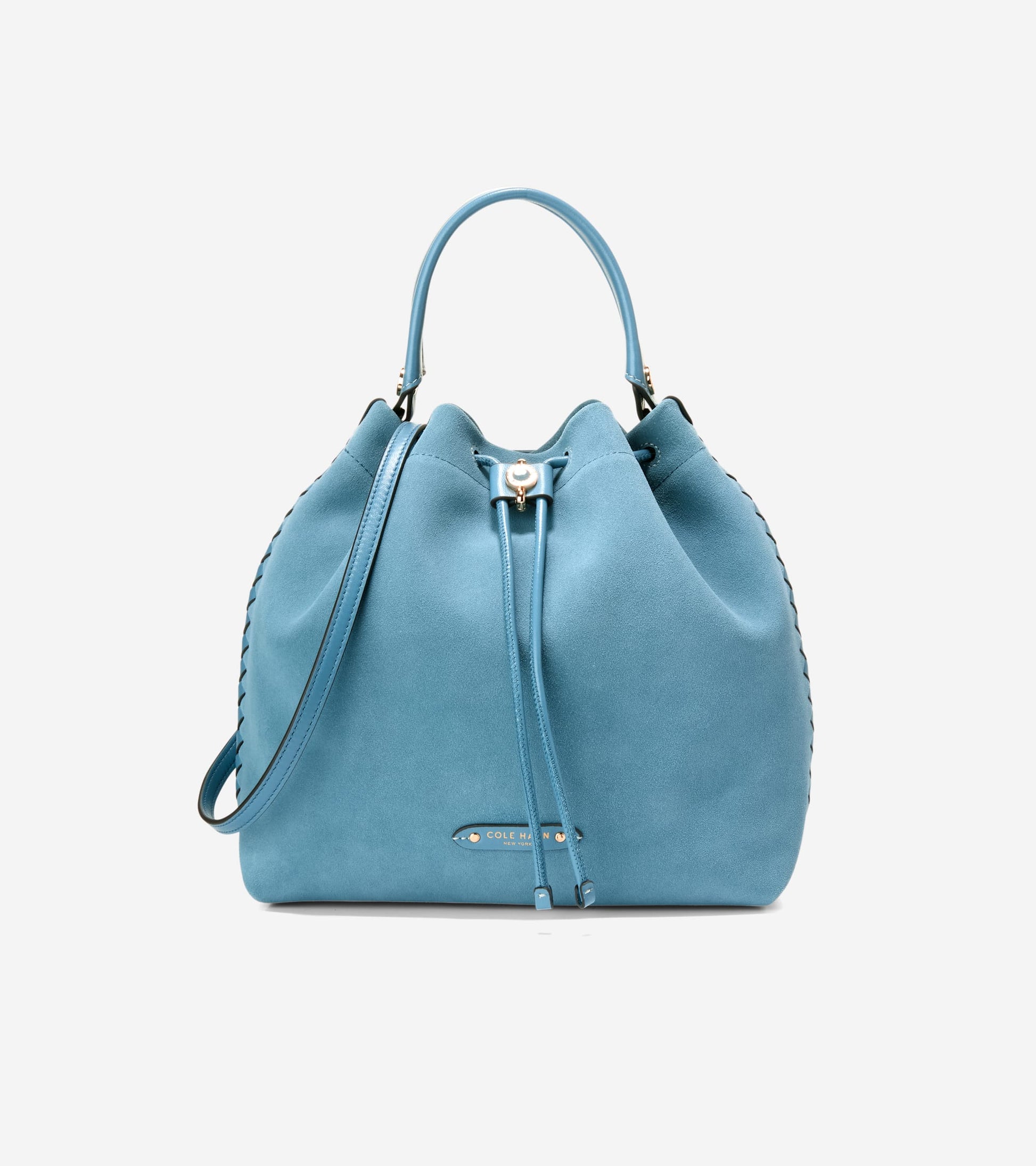 Women's Isabella Bucket Bag-Provincial Blue