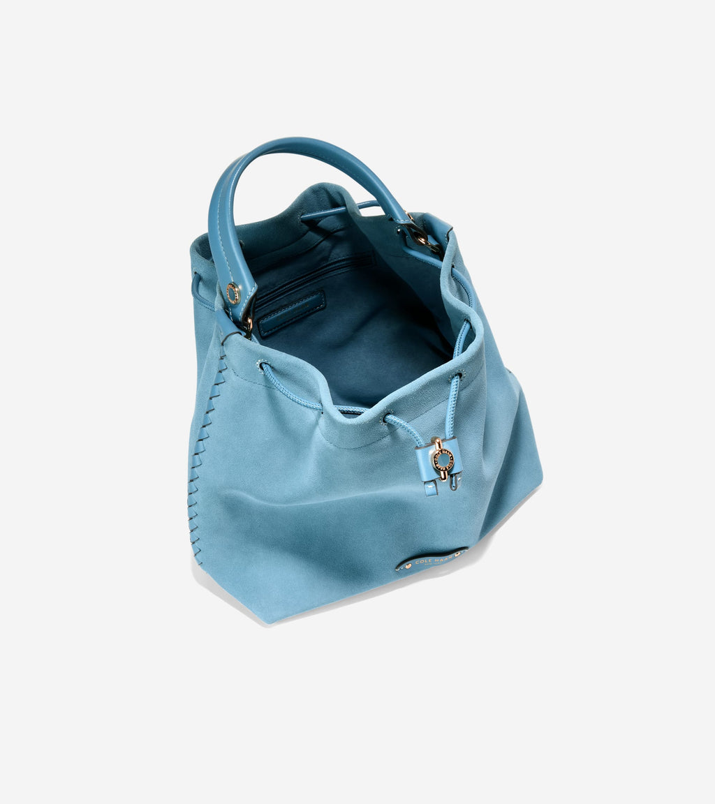 Women's Isabella Bucket Bag-Provincial Blue