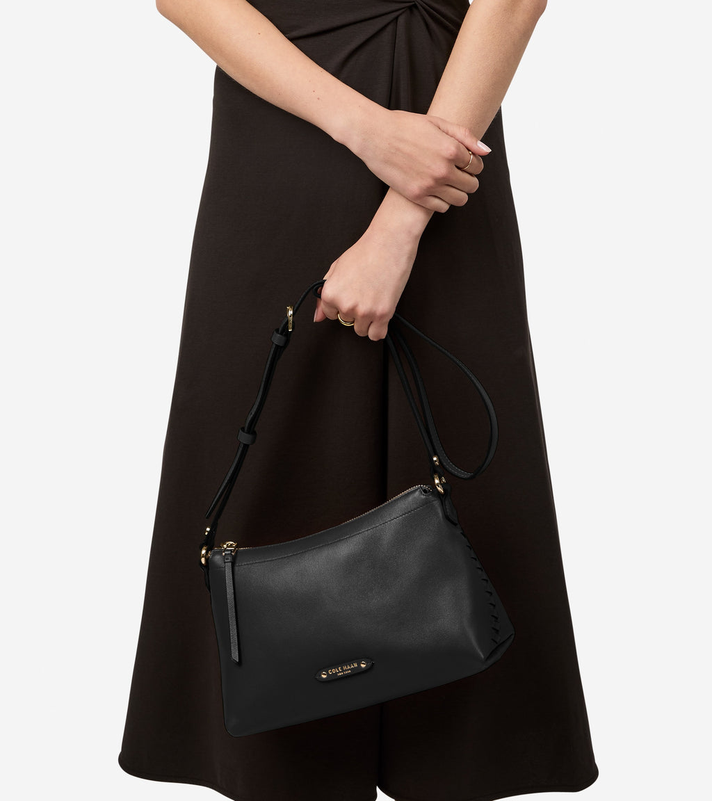 Women's Isabella Crossbody Bag-Black