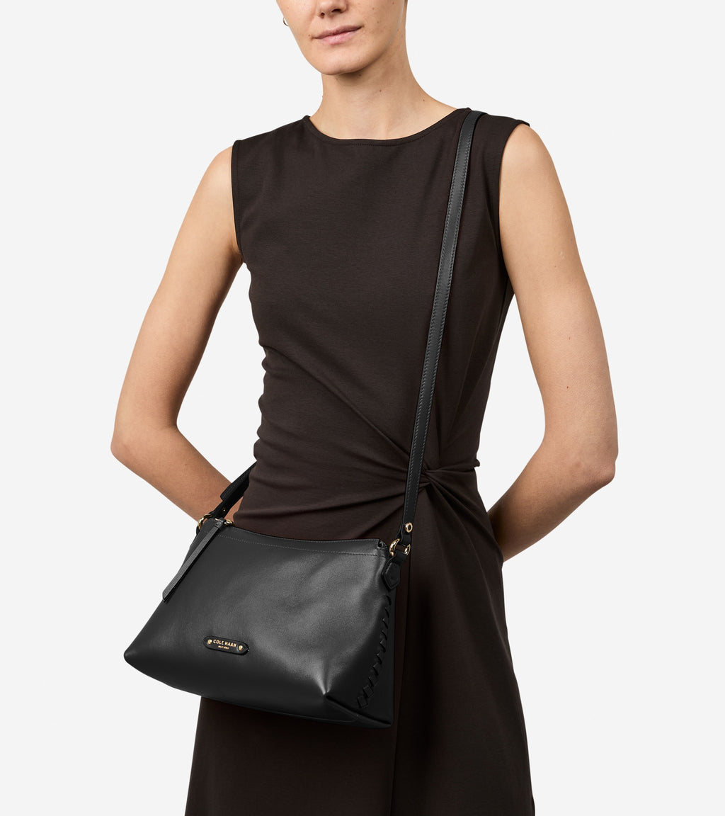 Women's Isabella Crossbody Bag-Black