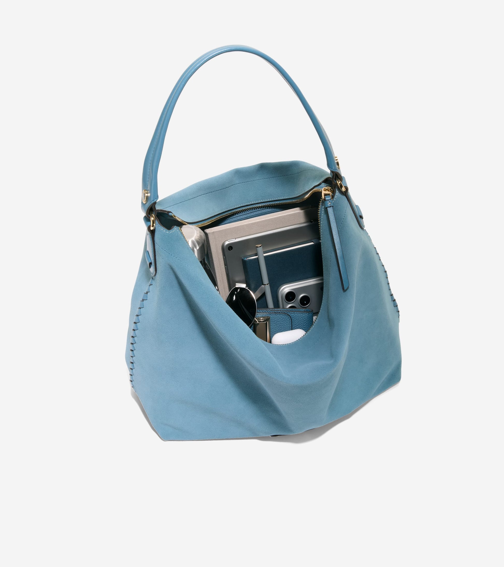 Women's Isabella Hobo Bag-Provincial Blue