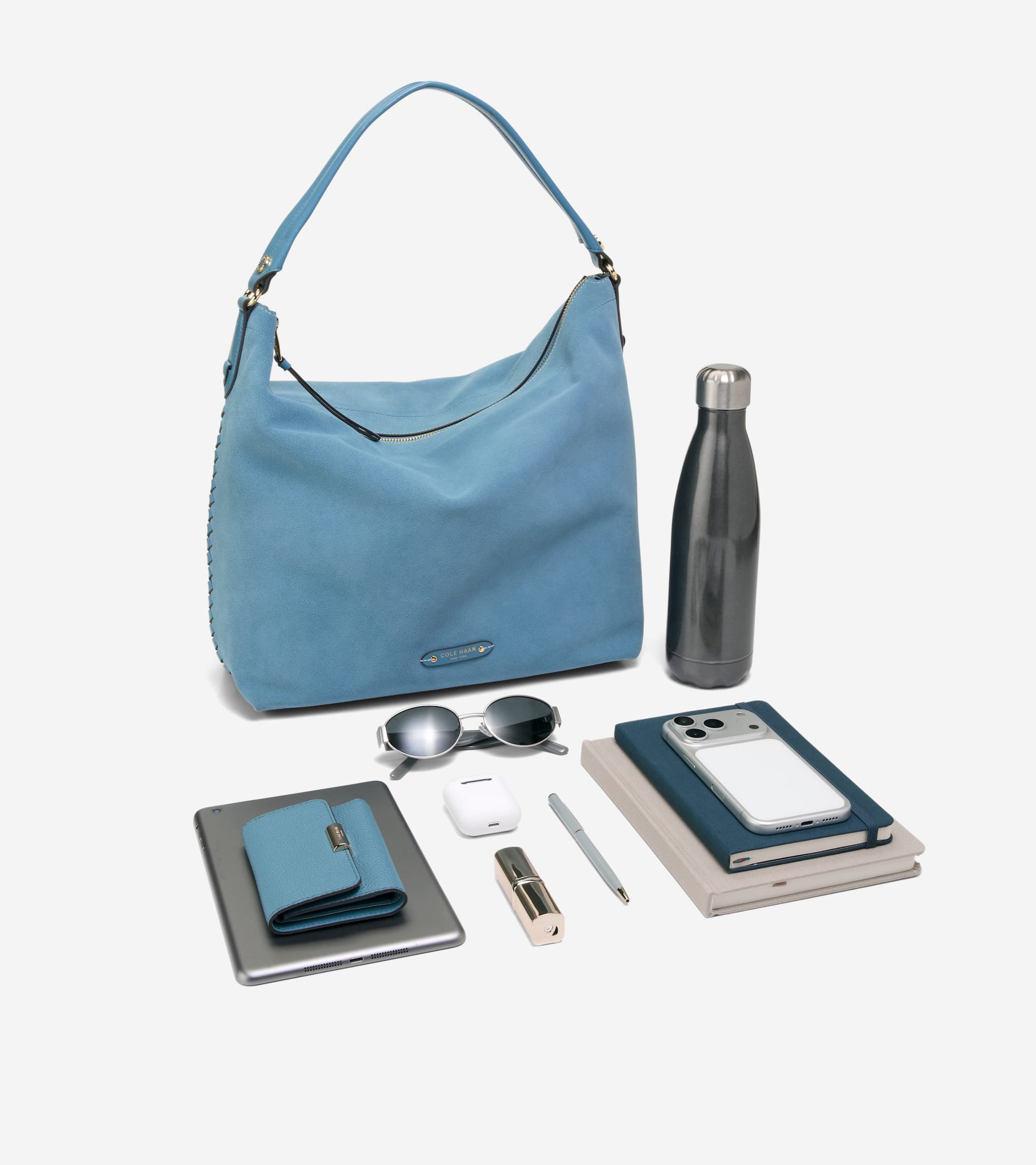 Women's Isabella Hobo Bag-Provincial Blue