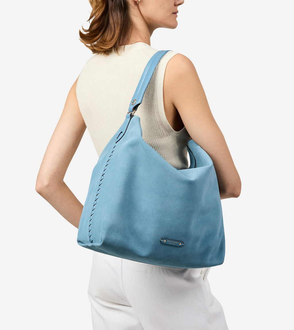 Women's Isabella Hobo Bag-Provincial Blue
