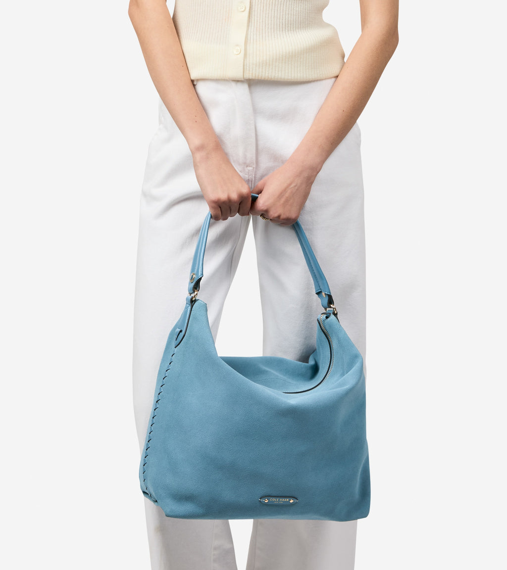 Women's Isabella Hobo Bag-Provincial Blue