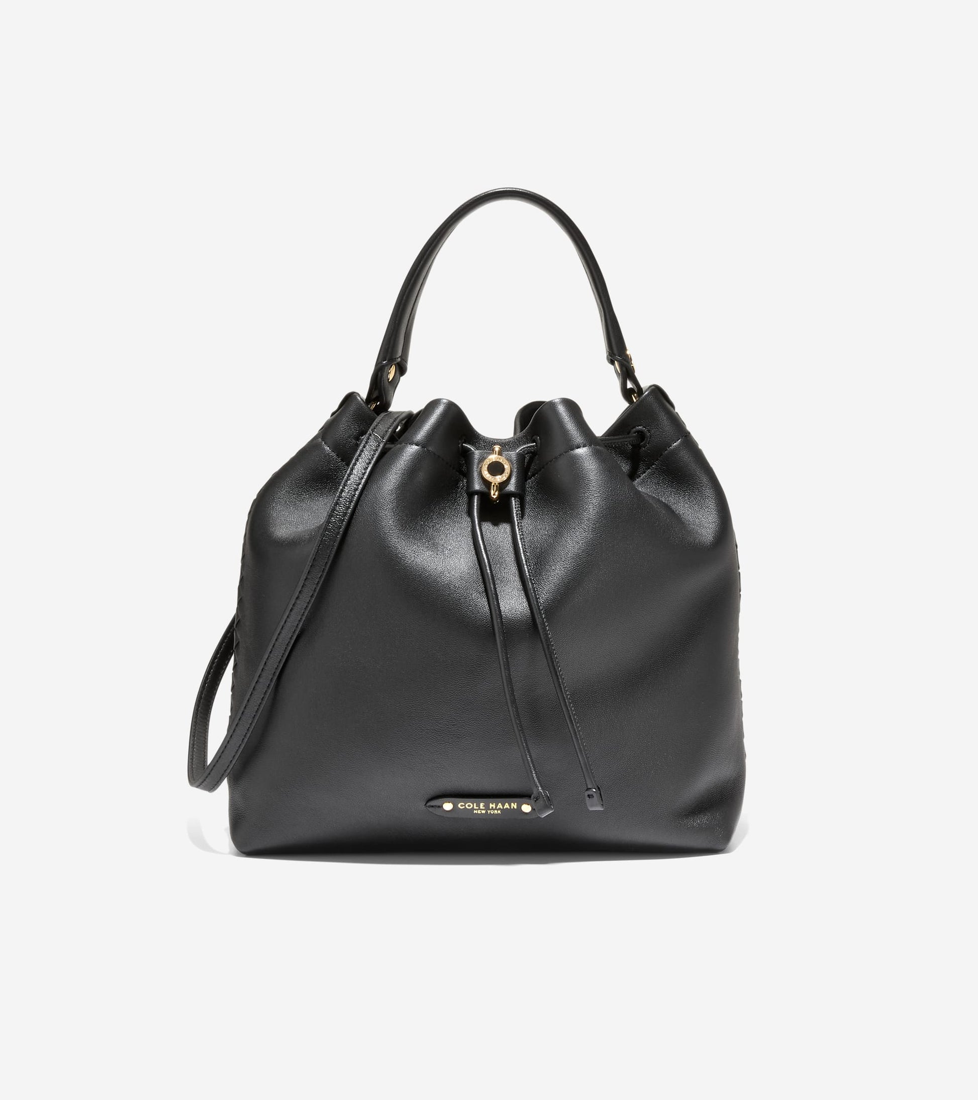 Women's Isabella Bucket Bag-Black