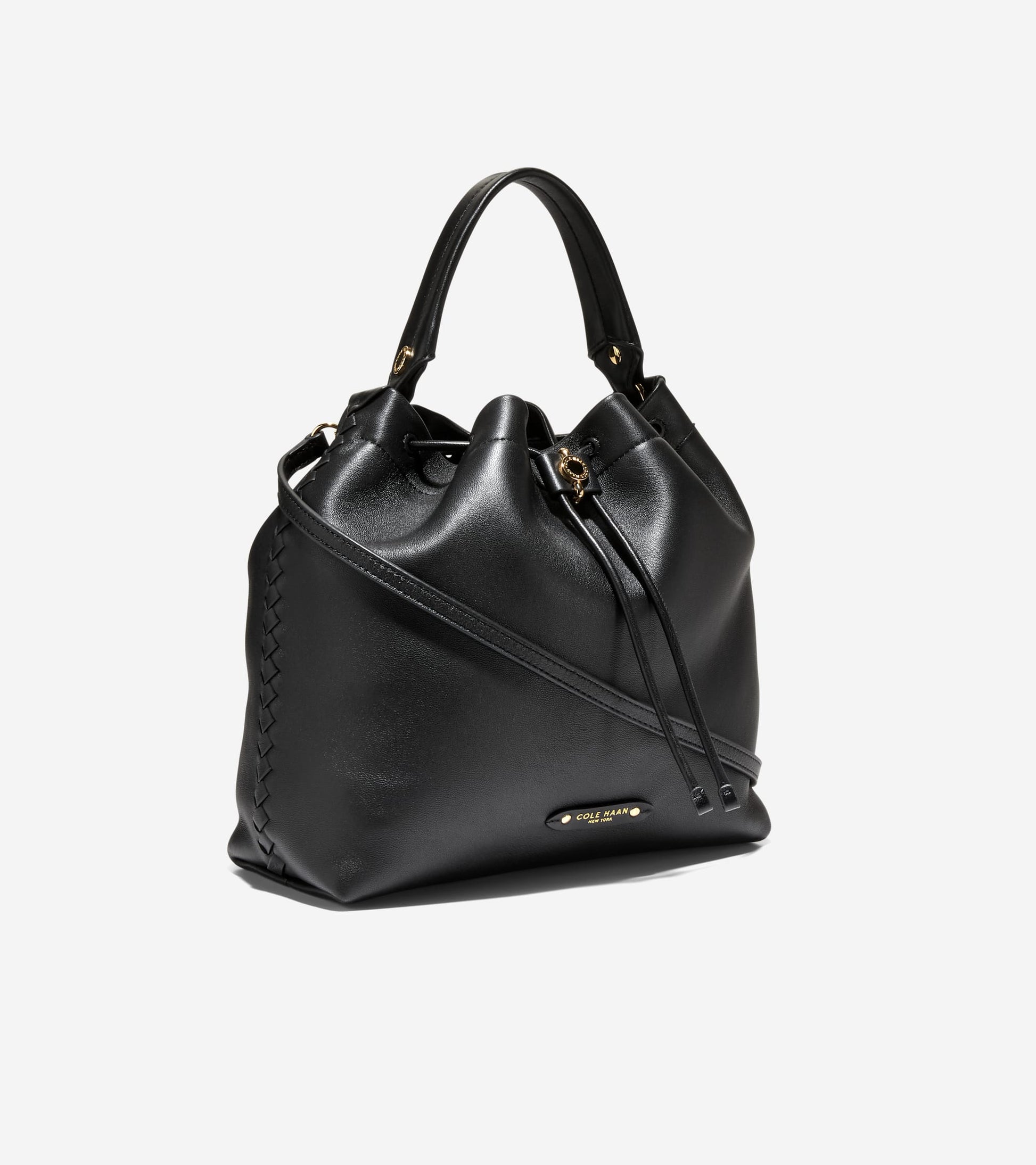 Women's Isabella Bucket Bag-Black