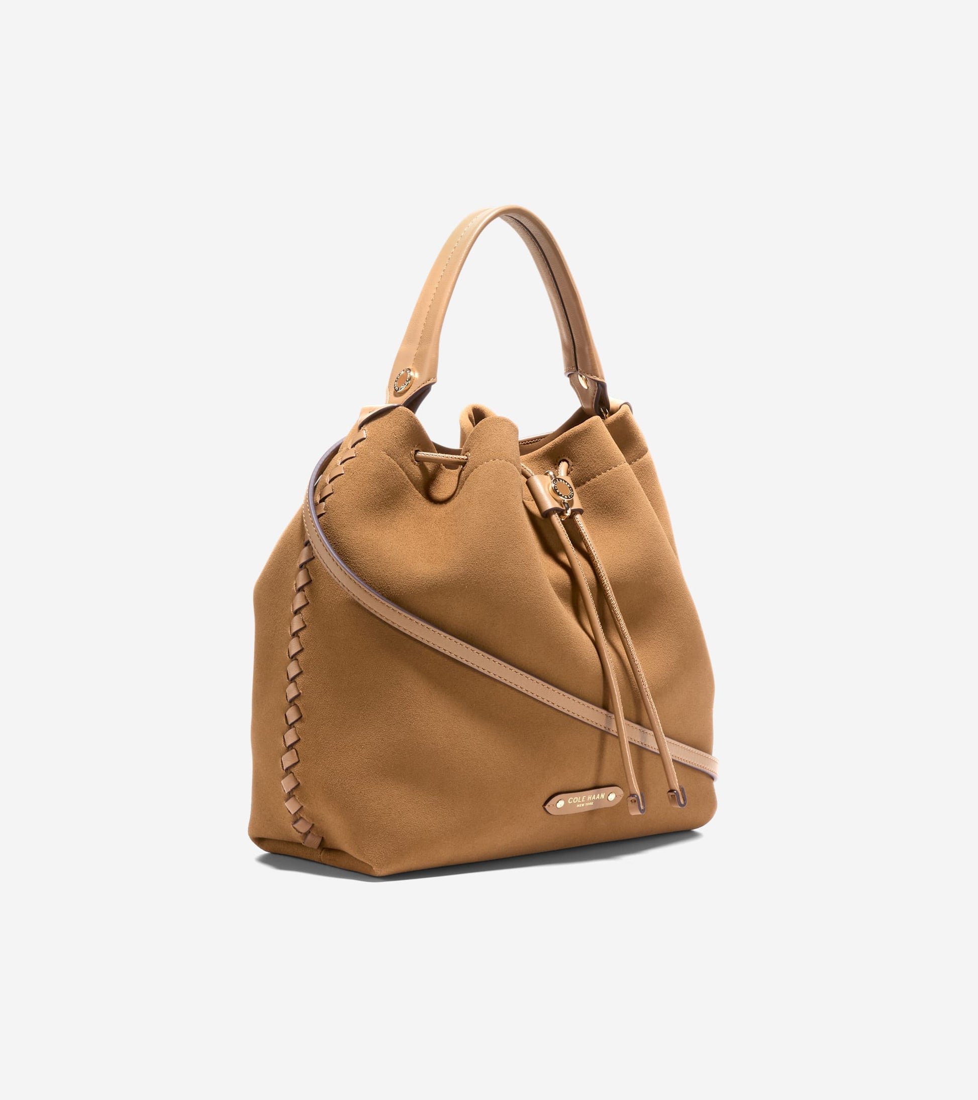alanis travel backpack Cole Haan Isabella Small Bucket Crossbody Bag
