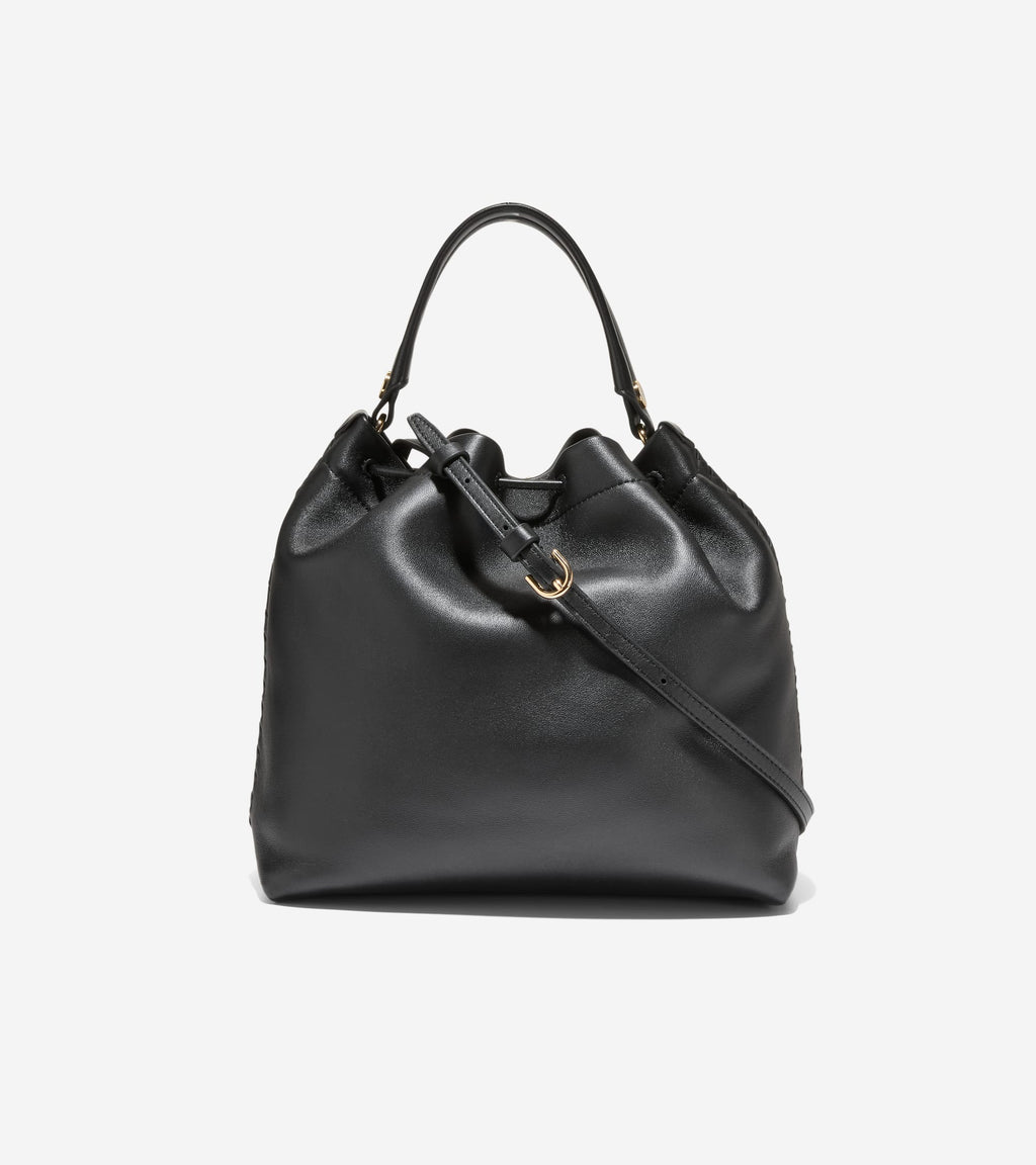 Women's Isabella Bucket Bag-Black