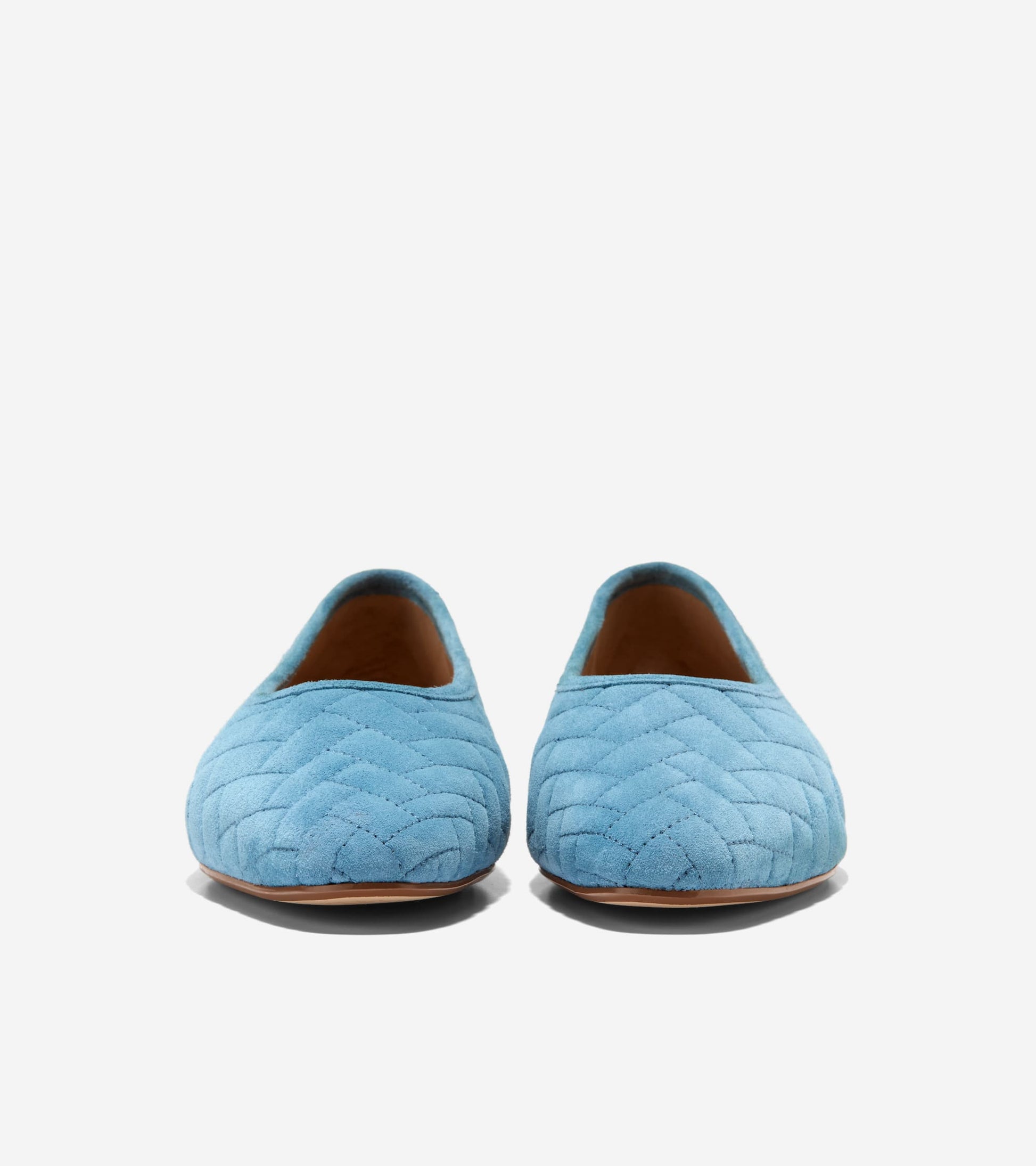 Women's Jasleen Quilted Ballet Flats-Provincial Blue Quilted