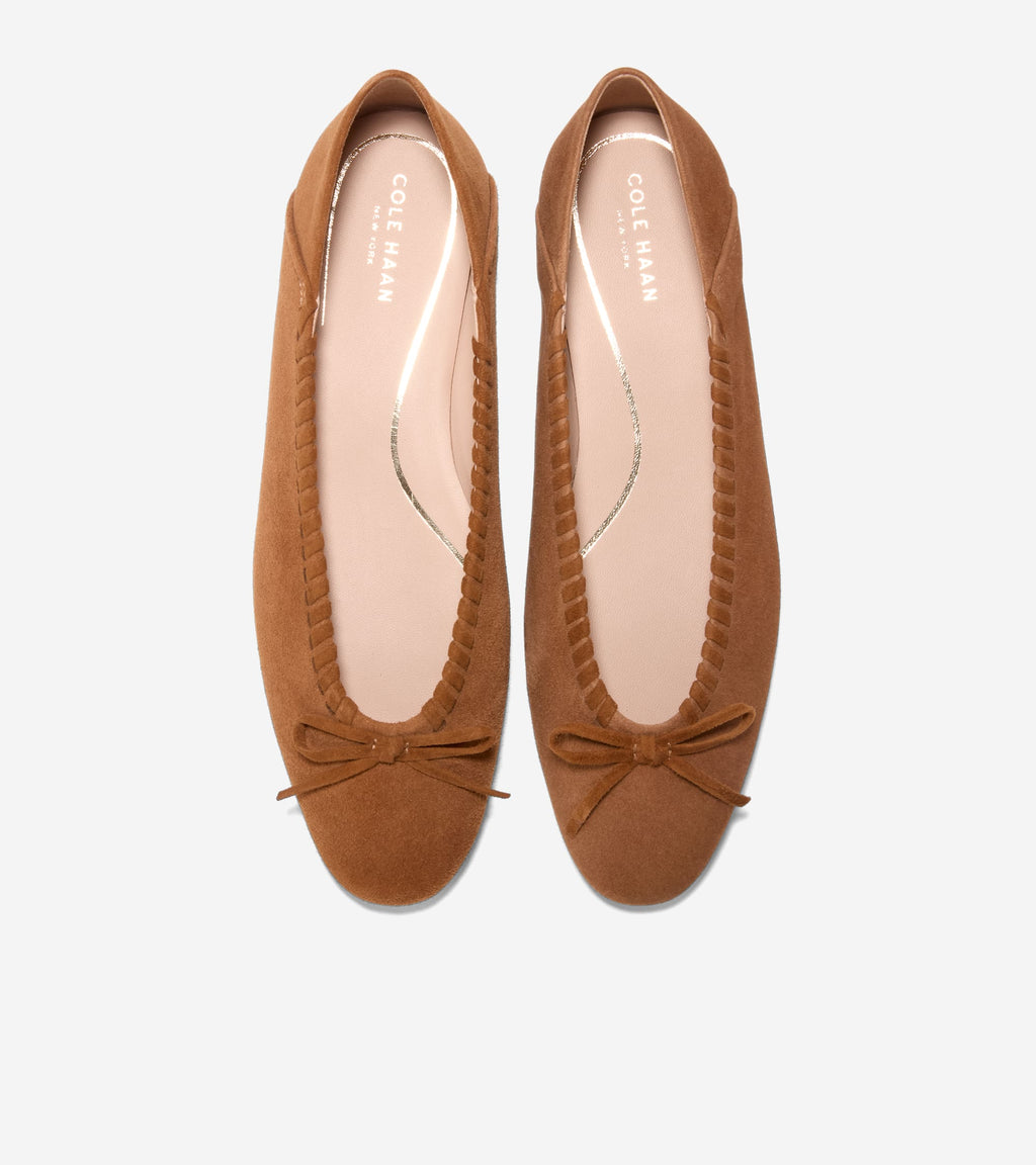Women's Jaya Travel Ballet Flats-Tobacco