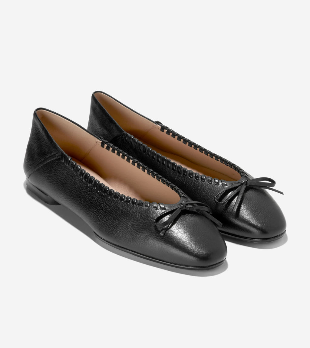 Women's Jaya Travel Ballet Flats-Black