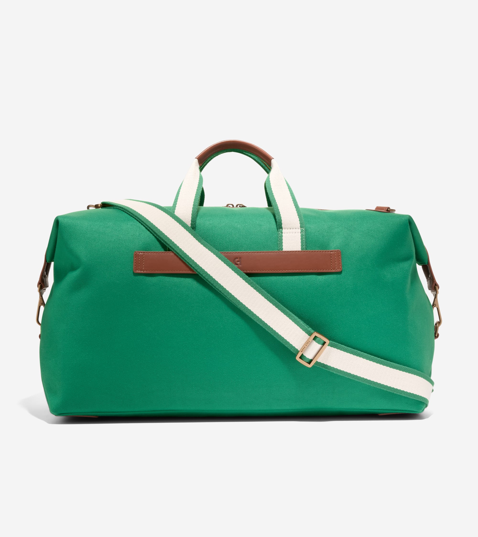 Judson Brushed Twill Duffle in Green | Cole Haan