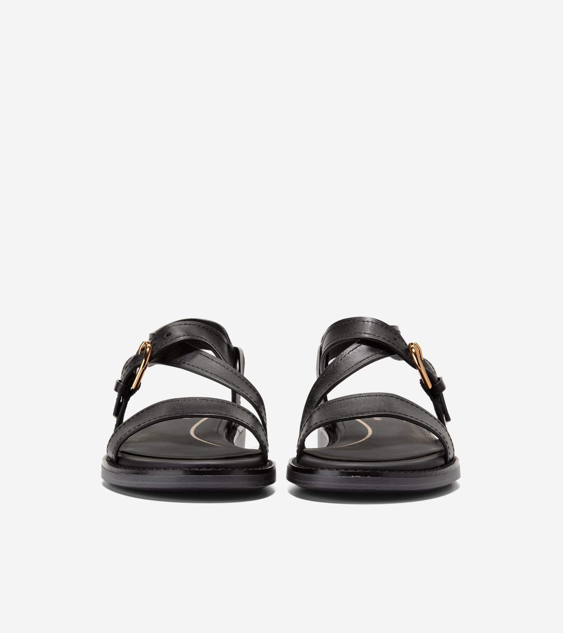 Women's Kami Buckle Sandals-Black
