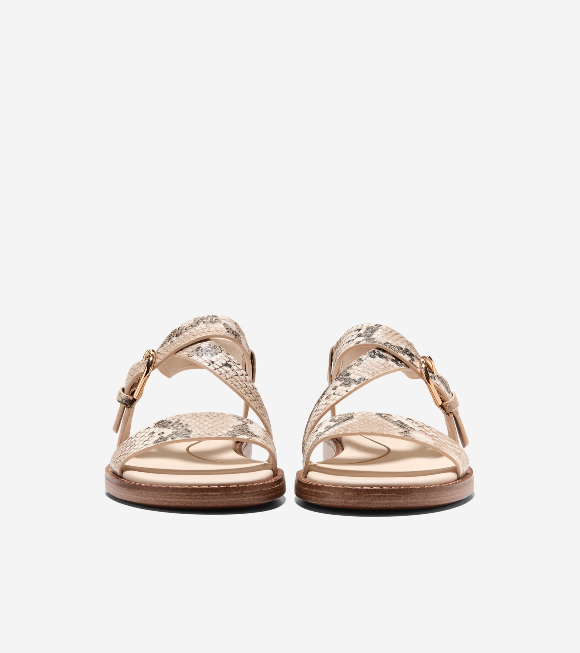 Women's Kami Buckle Sandals-Mojave Snake Print