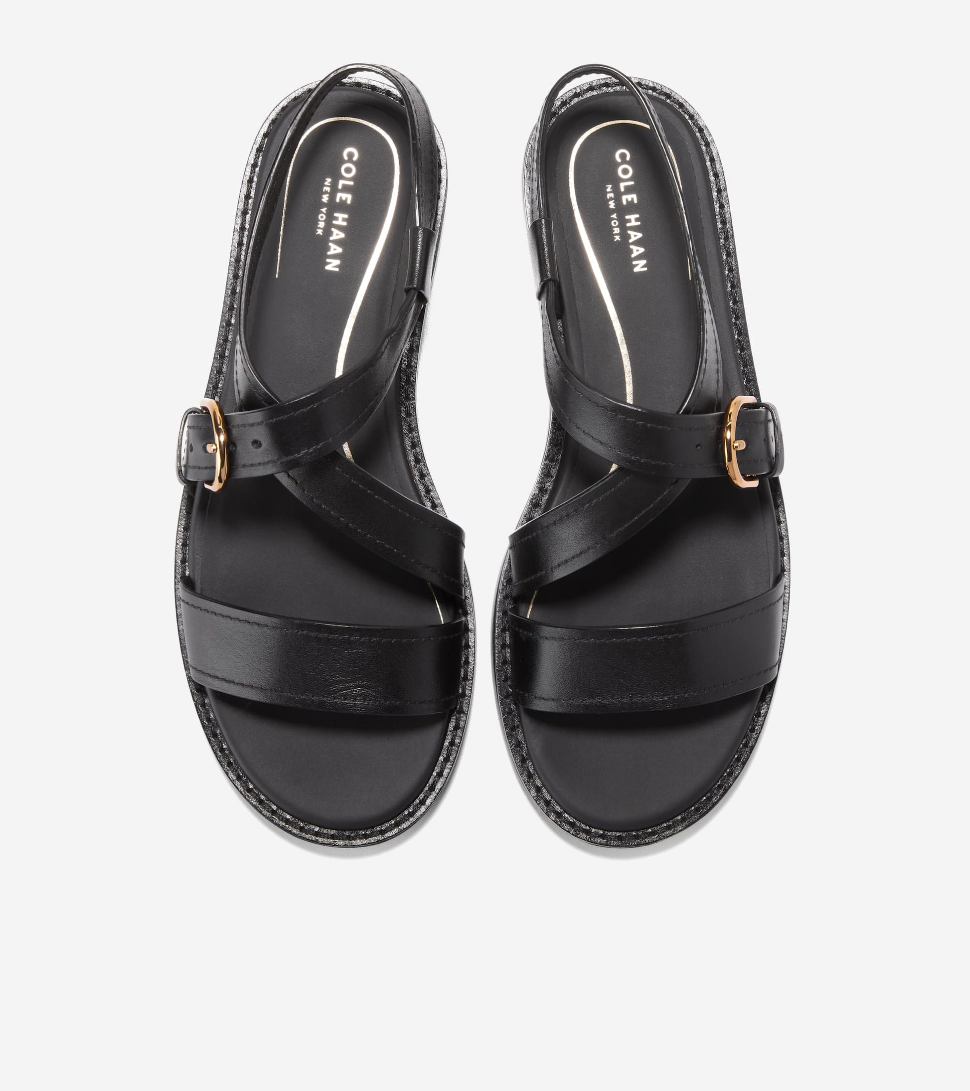 Women's Kami Buckle Sandals-Black