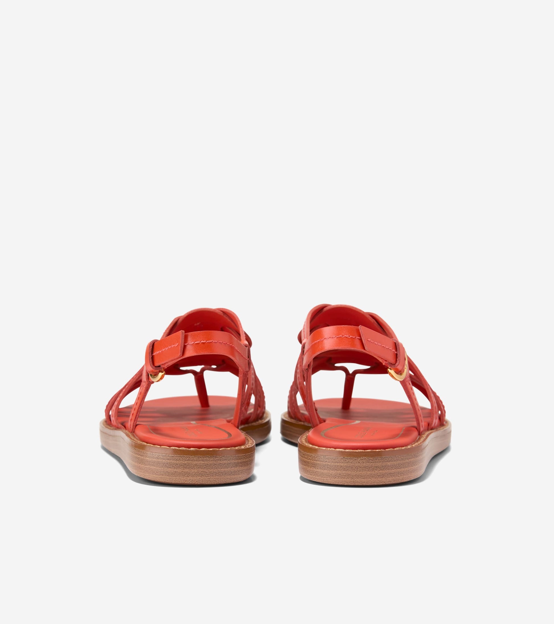 Women's Kami Interwoven Thong Sandals-Summer Fig