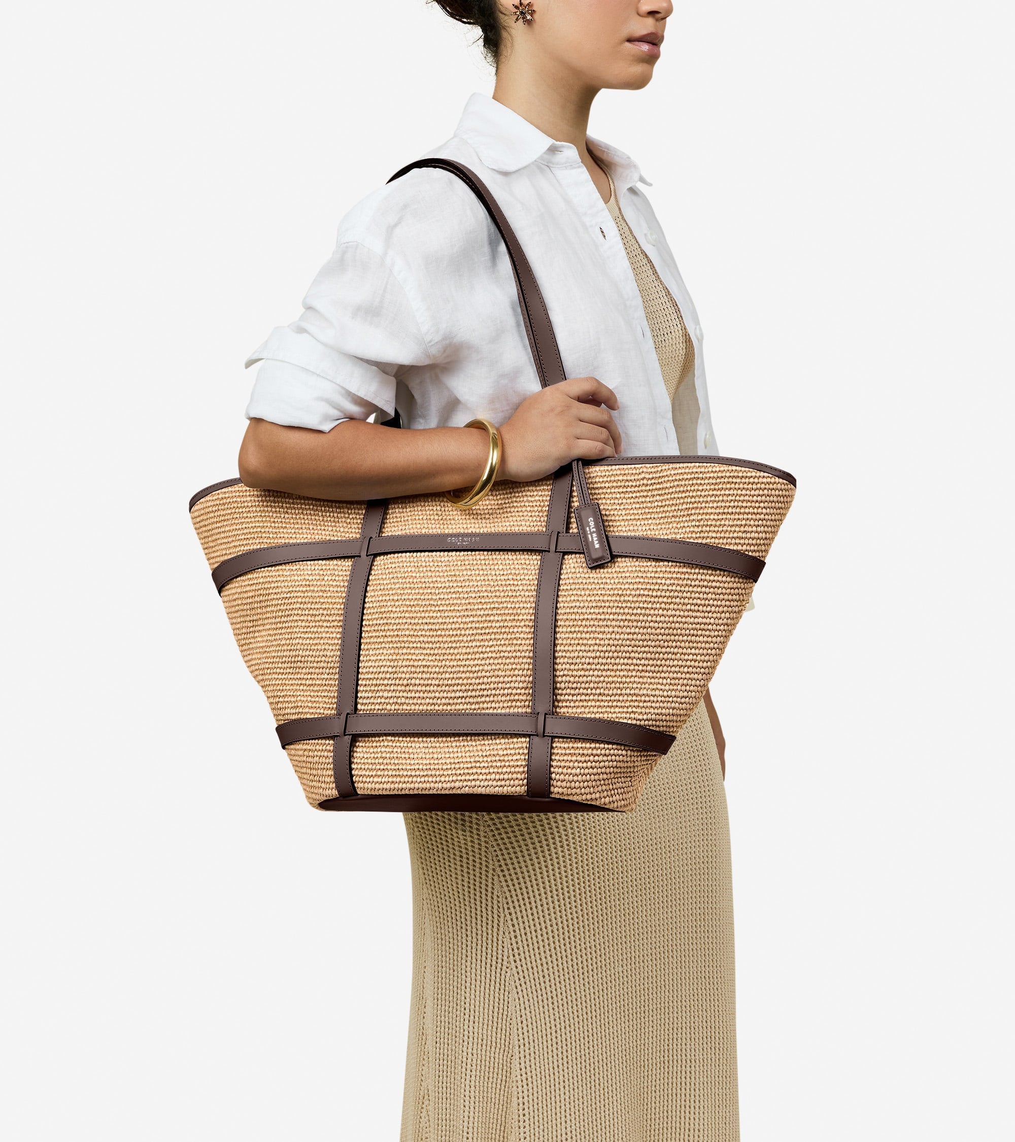 Women's Key West Tote Bag in Beige | Cole Haan