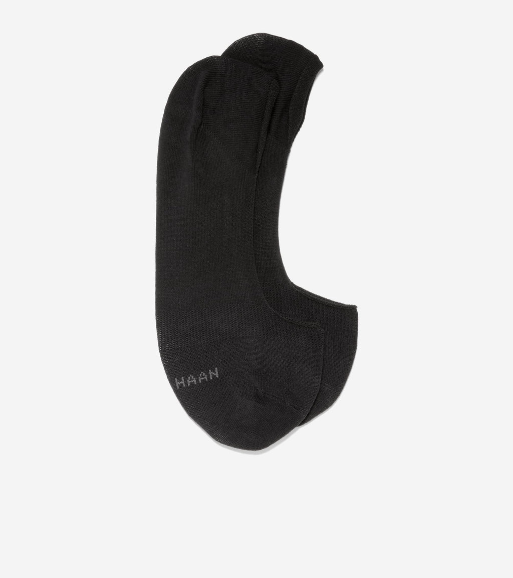 Women's Knit Ballet Sock Liner - 2 Pack-Black