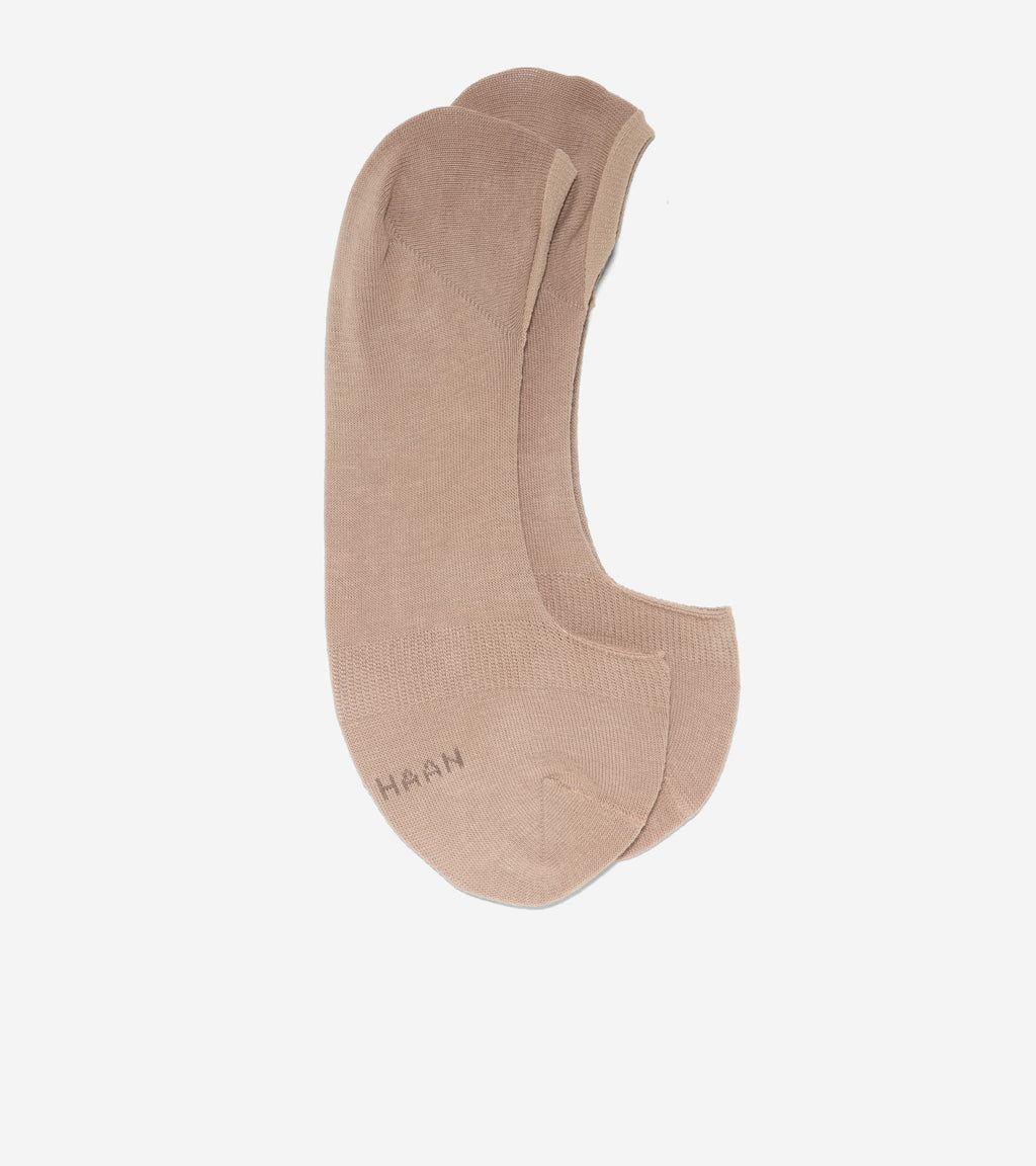 Women's Knit Ballet Sock Liner - 2 Pack-Nude