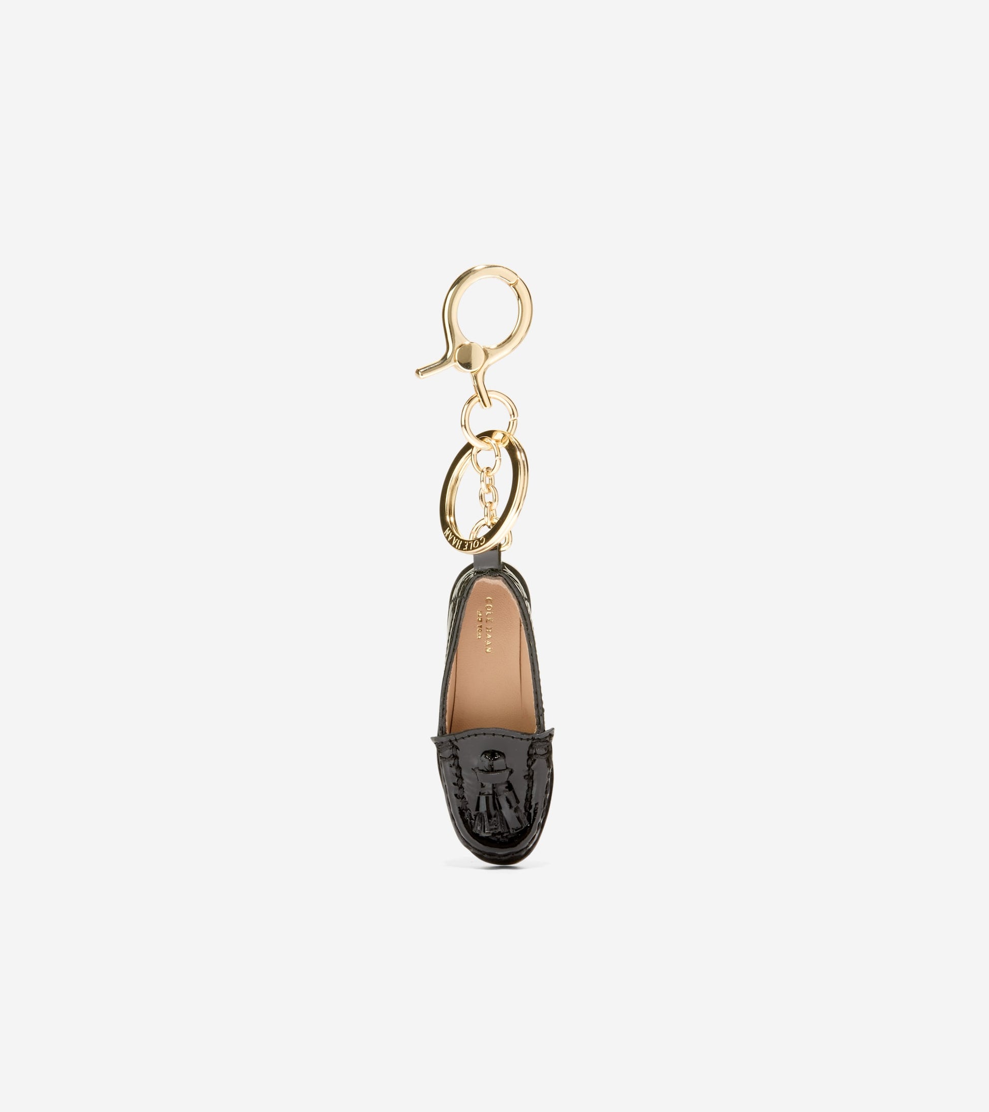 Women's Lana Lux Loafer Key Charm-Black