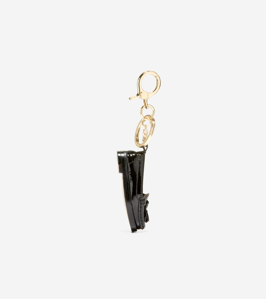 Women's Lana Lux Loafer Key Charm-Black