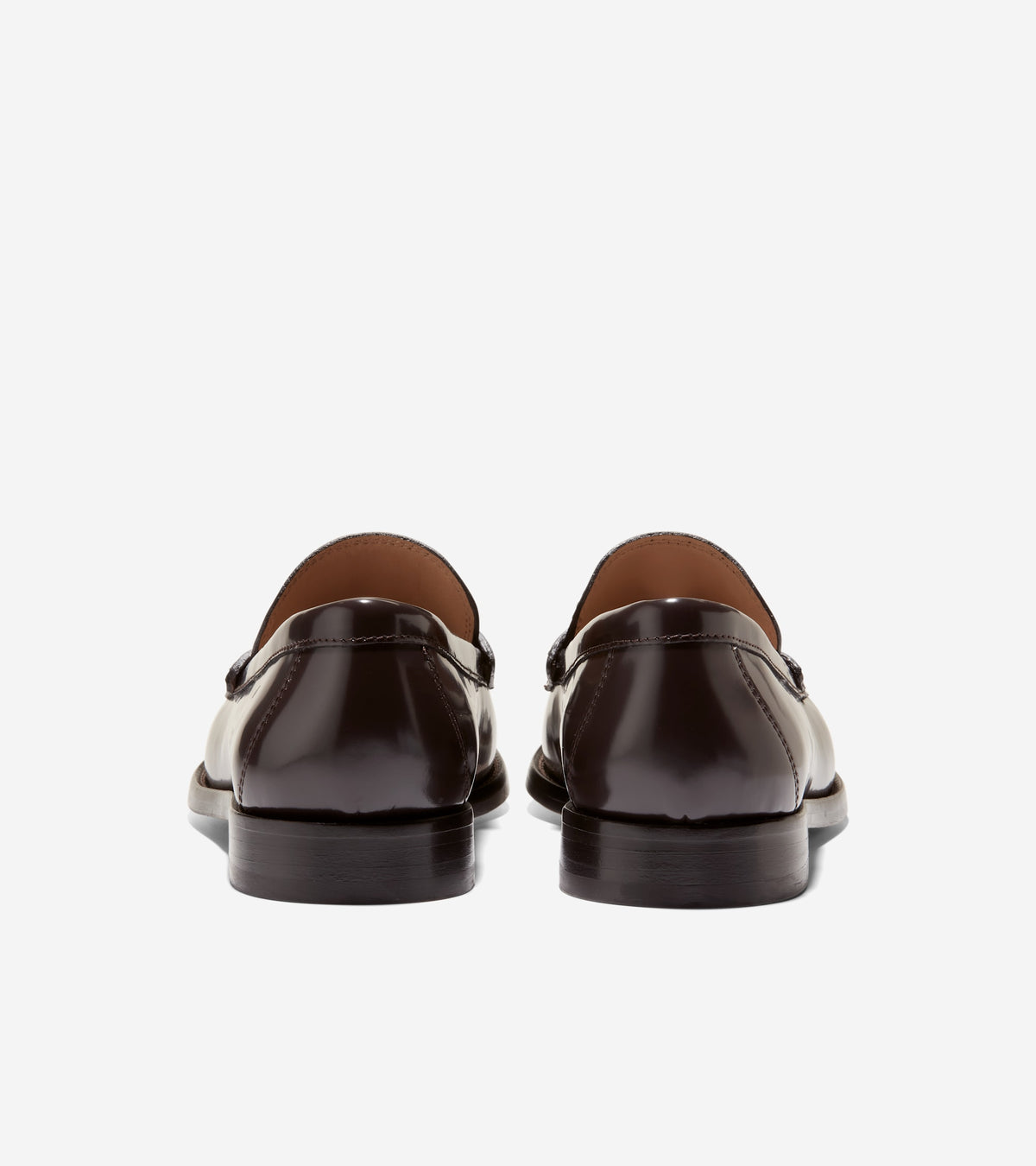 Cole Haan Dark Brown Textured Loafers Women main image 2