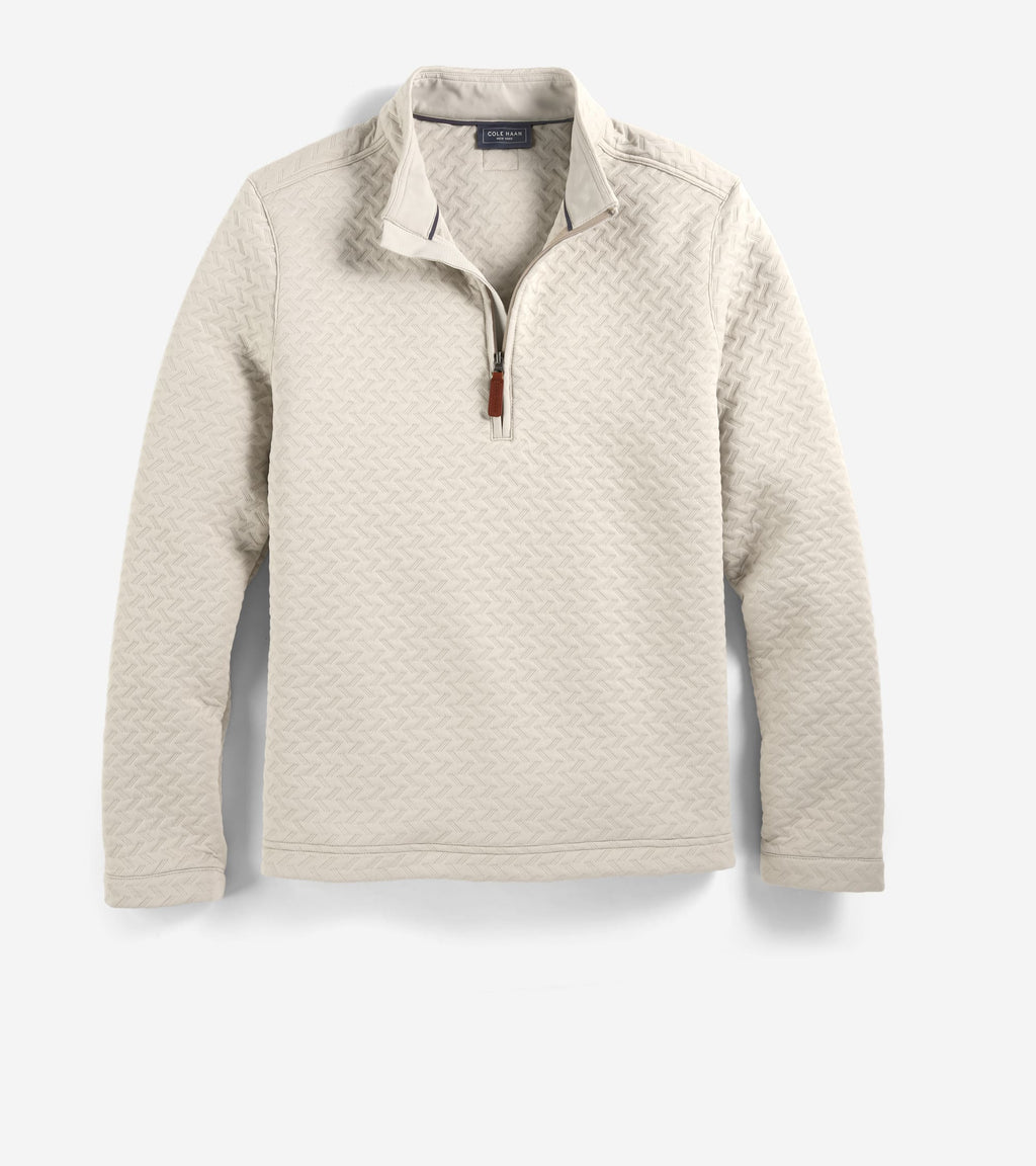 Men's Last Stitch Quarter Zip Socks-Silver Lining