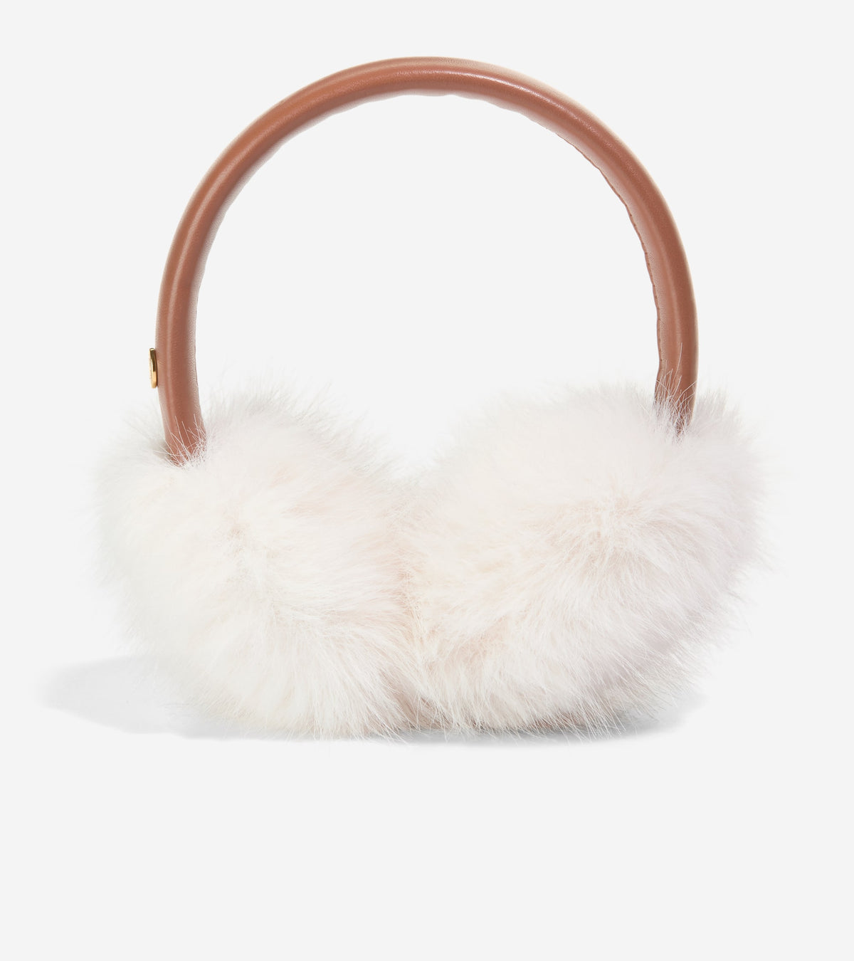 Women's Leather Earmuffs-British Tan