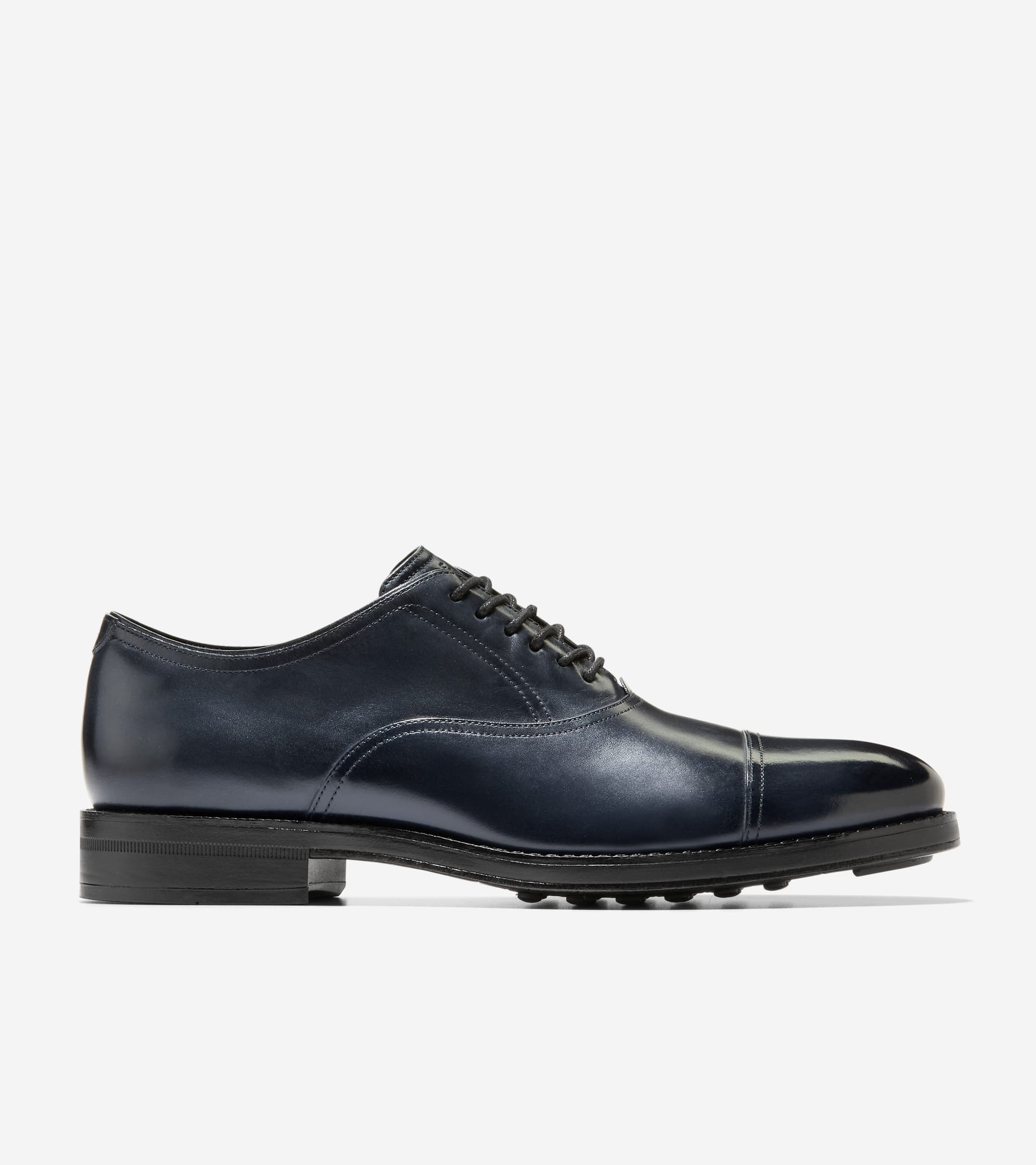 blue black dress shoes Custom: Black Wingtip with Blue Sole 9.5 / Ripple (+$25)