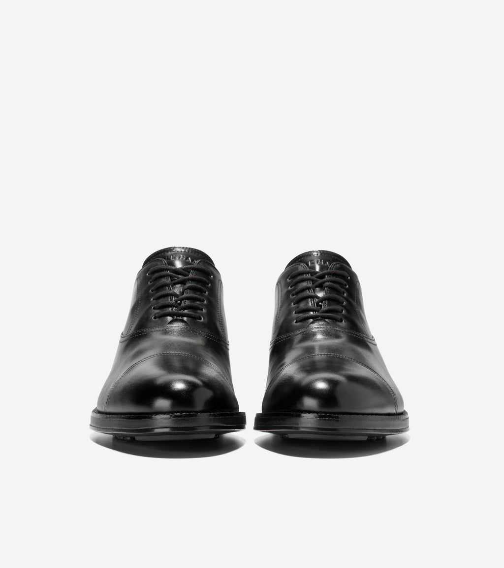 Men's Ledley Grand Cap Toe Oxfords-Black