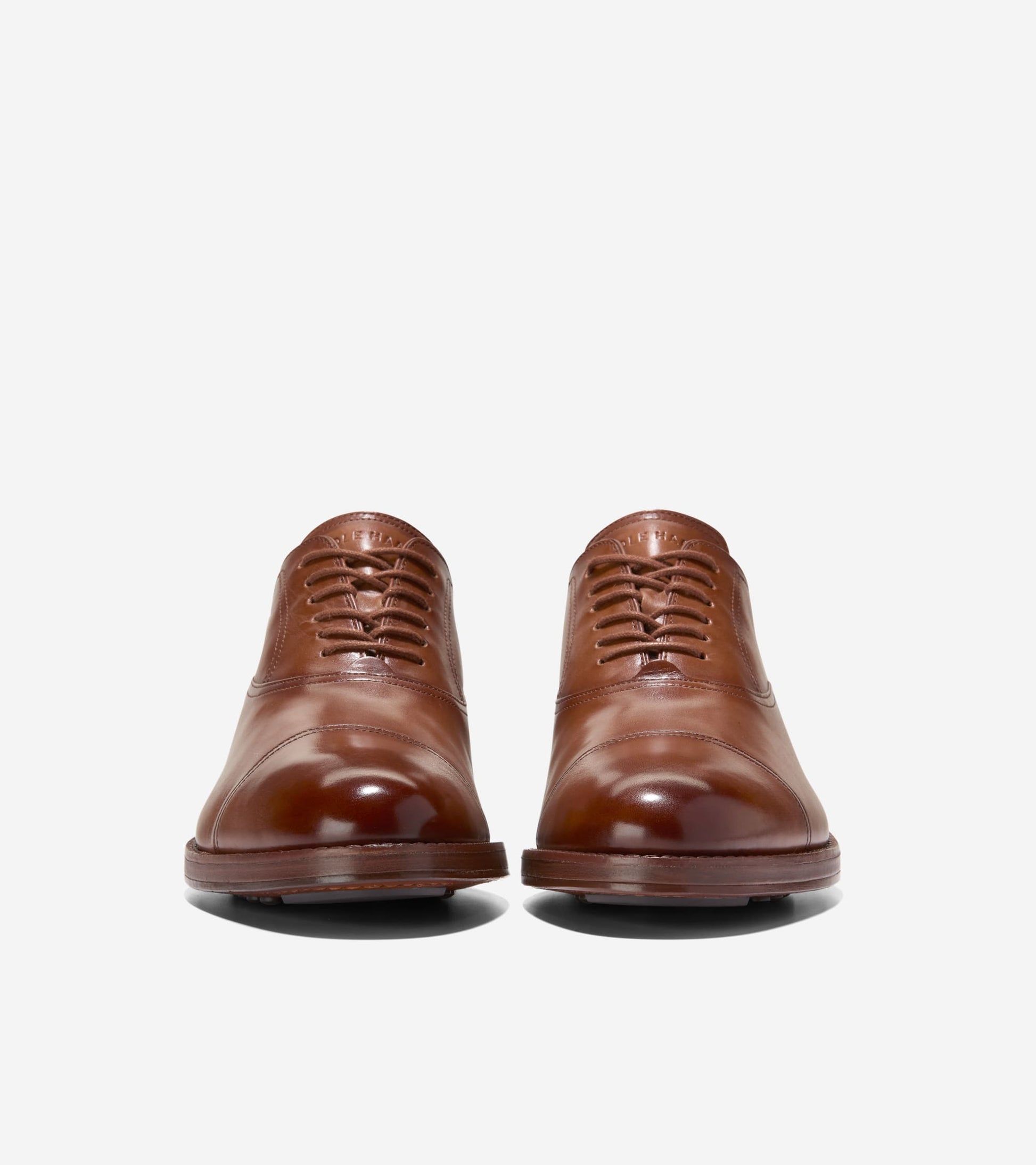 Cole Haan Men's Ledley Grand Cap Toe Oxford Shoes - British Tan Cole Haan Men's Ledley Grand Cap Toe Oxford Shoes - British Tan
