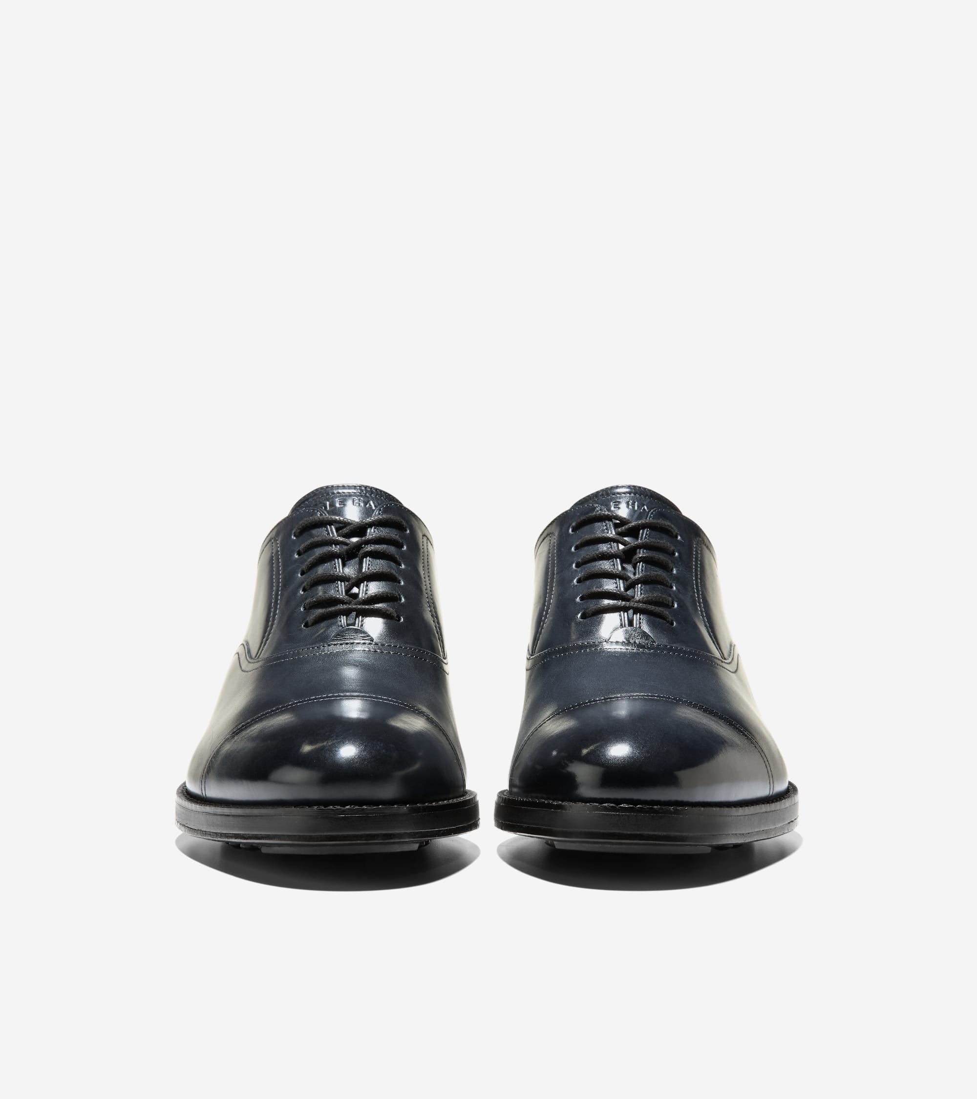 Men's Ledley Grand Cap Toe Oxfords in Blue | Cole Haan