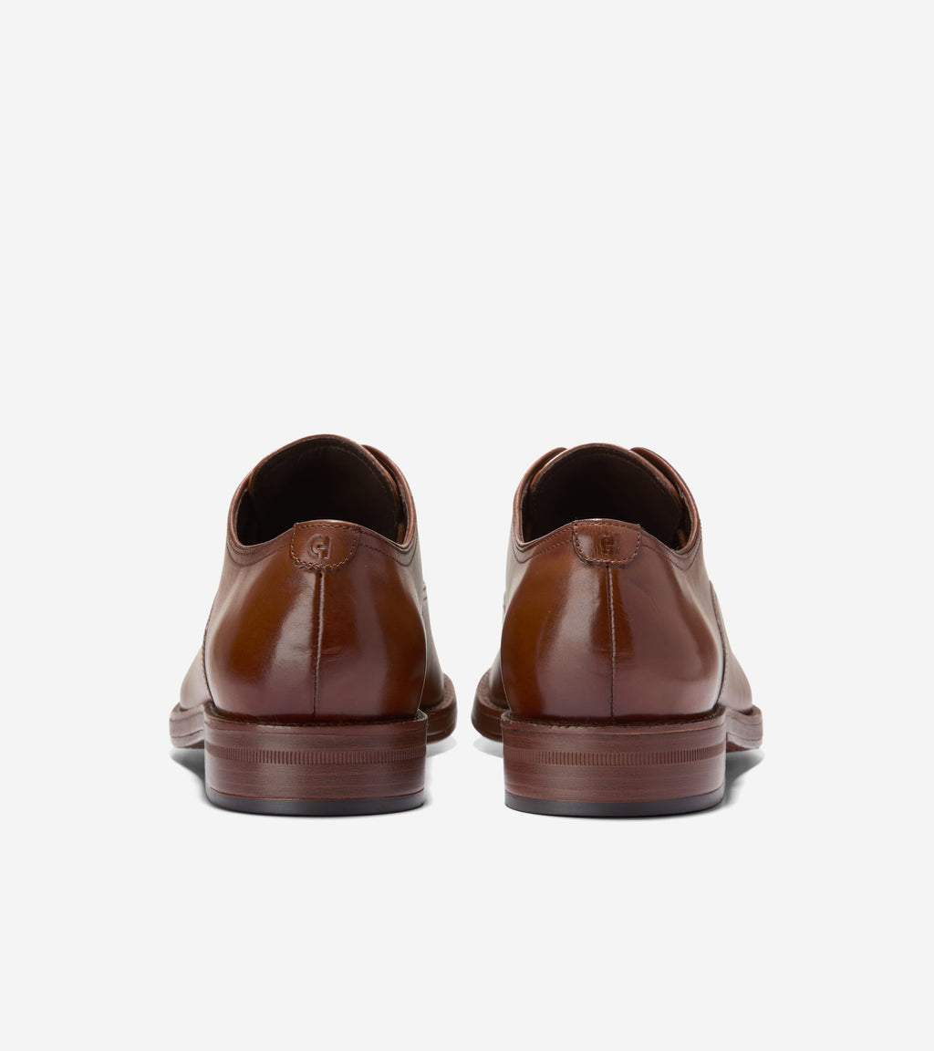 Men's Ledley Grand Cap Toe Oxfords-British Tan-Dark Natural