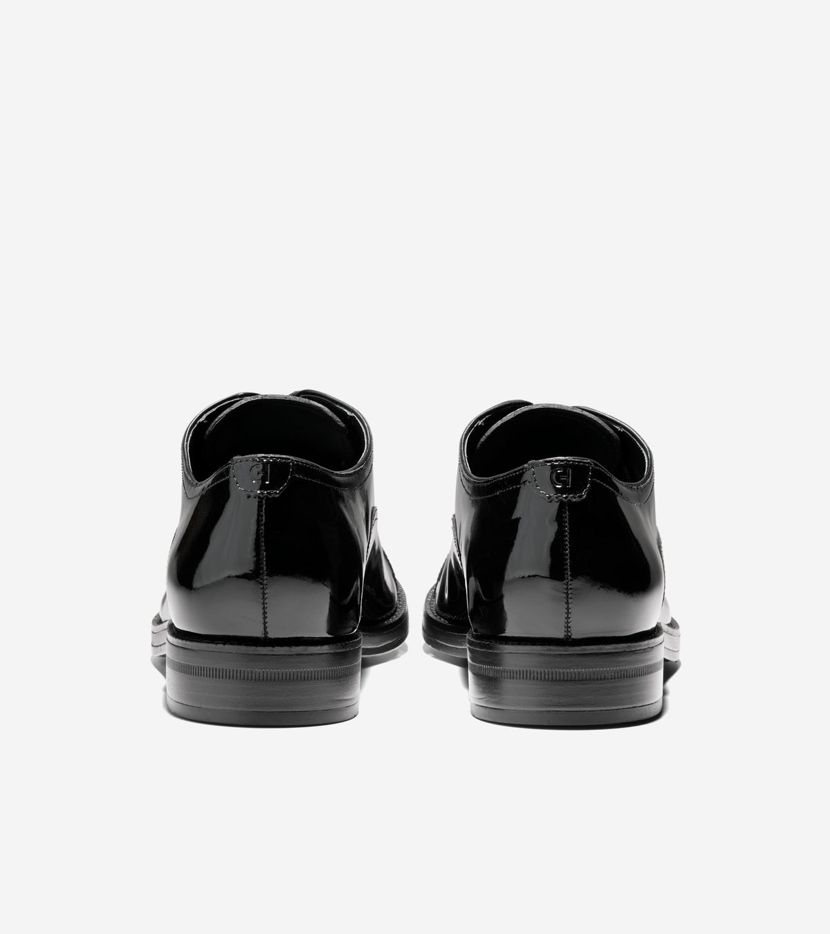 Men's Ledley Grand Cap Toe Oxfords-Black Patent-Black